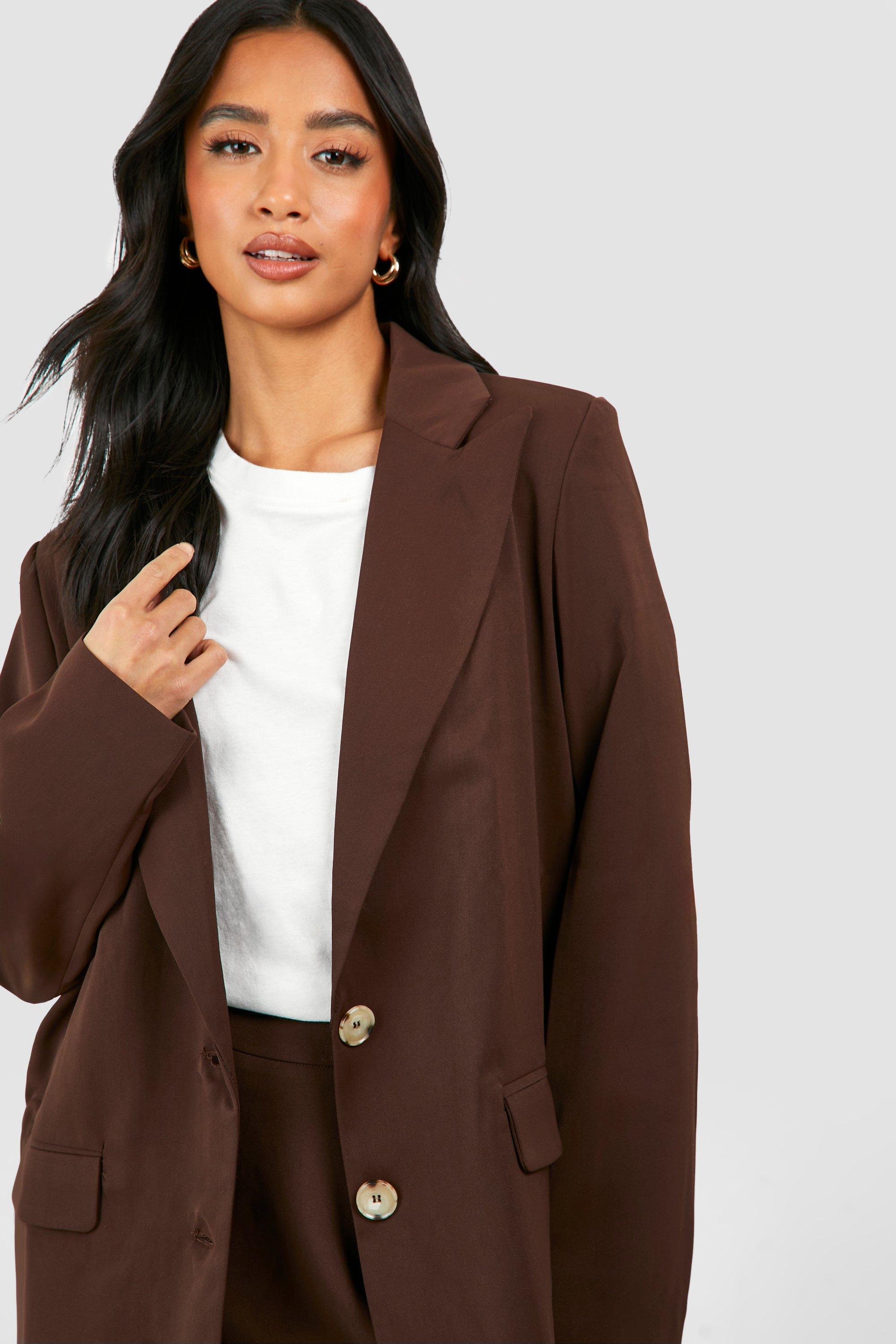 Petite tailored outlet blazer