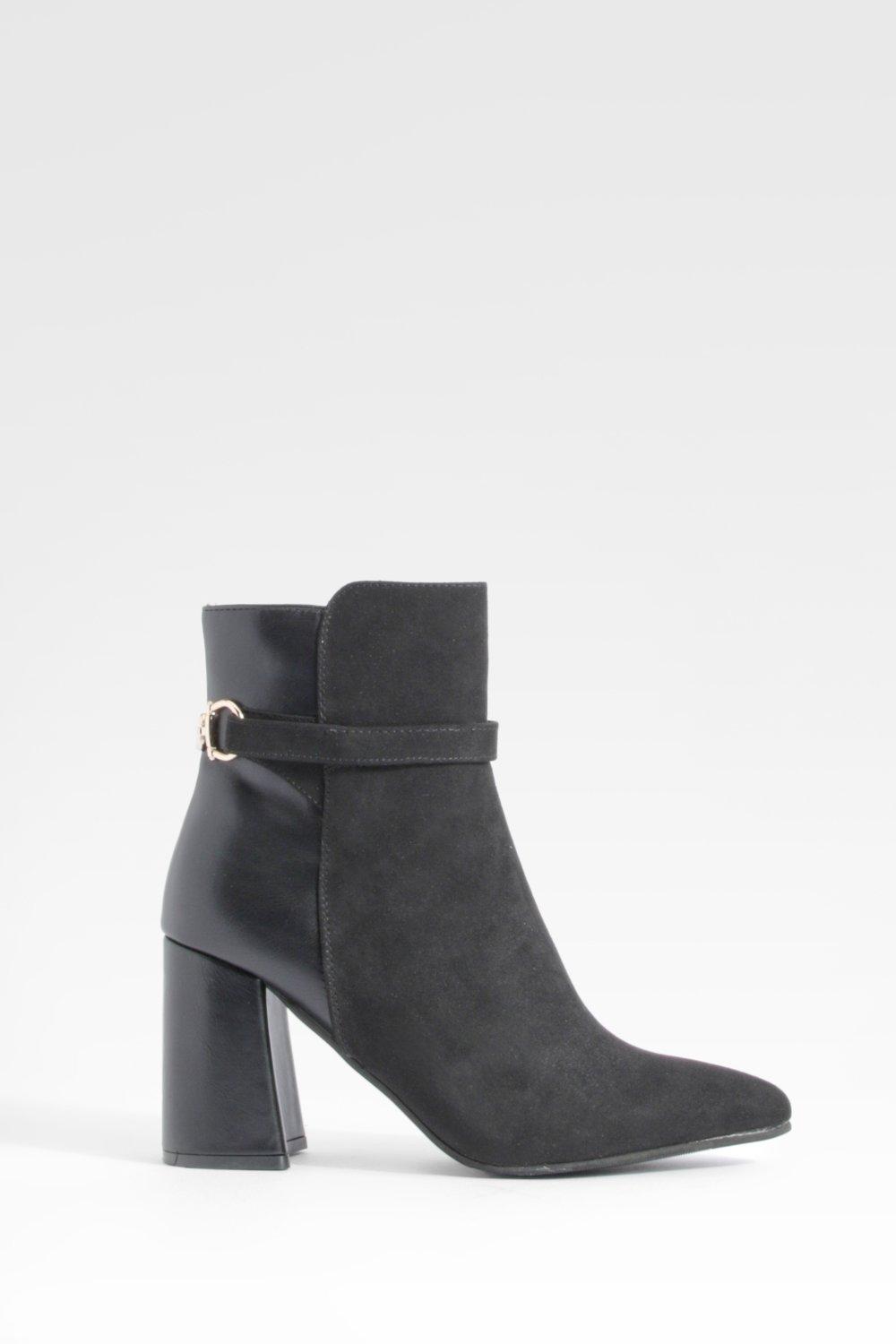 Boohoo ladies best sale ankle boots