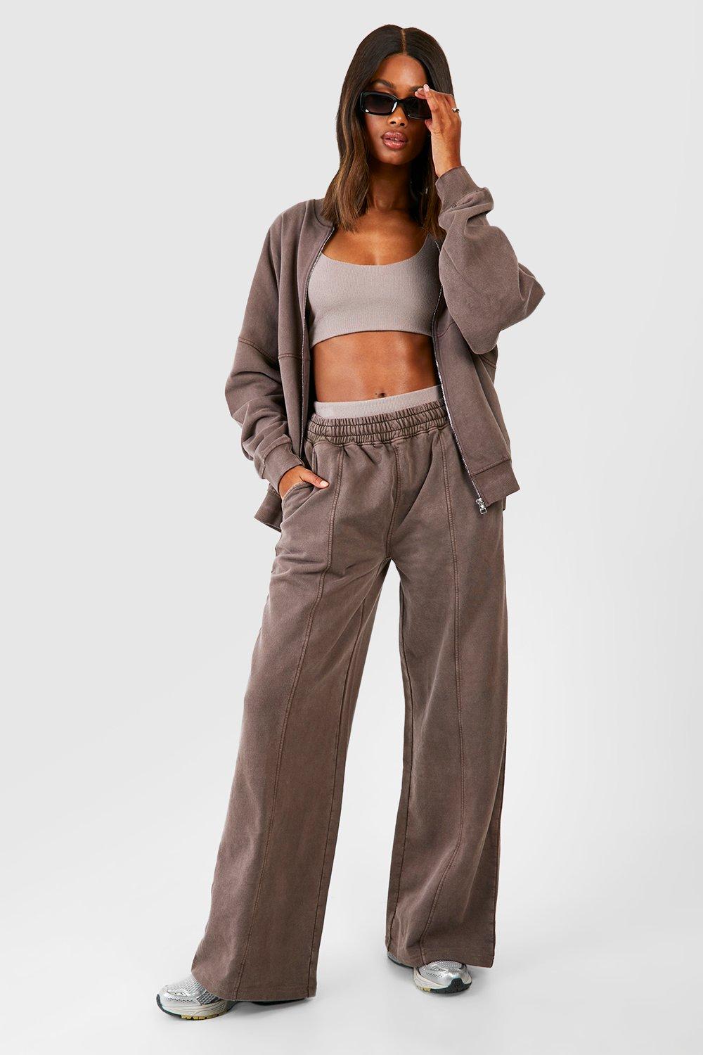 Zip leg tracksuit online bottoms