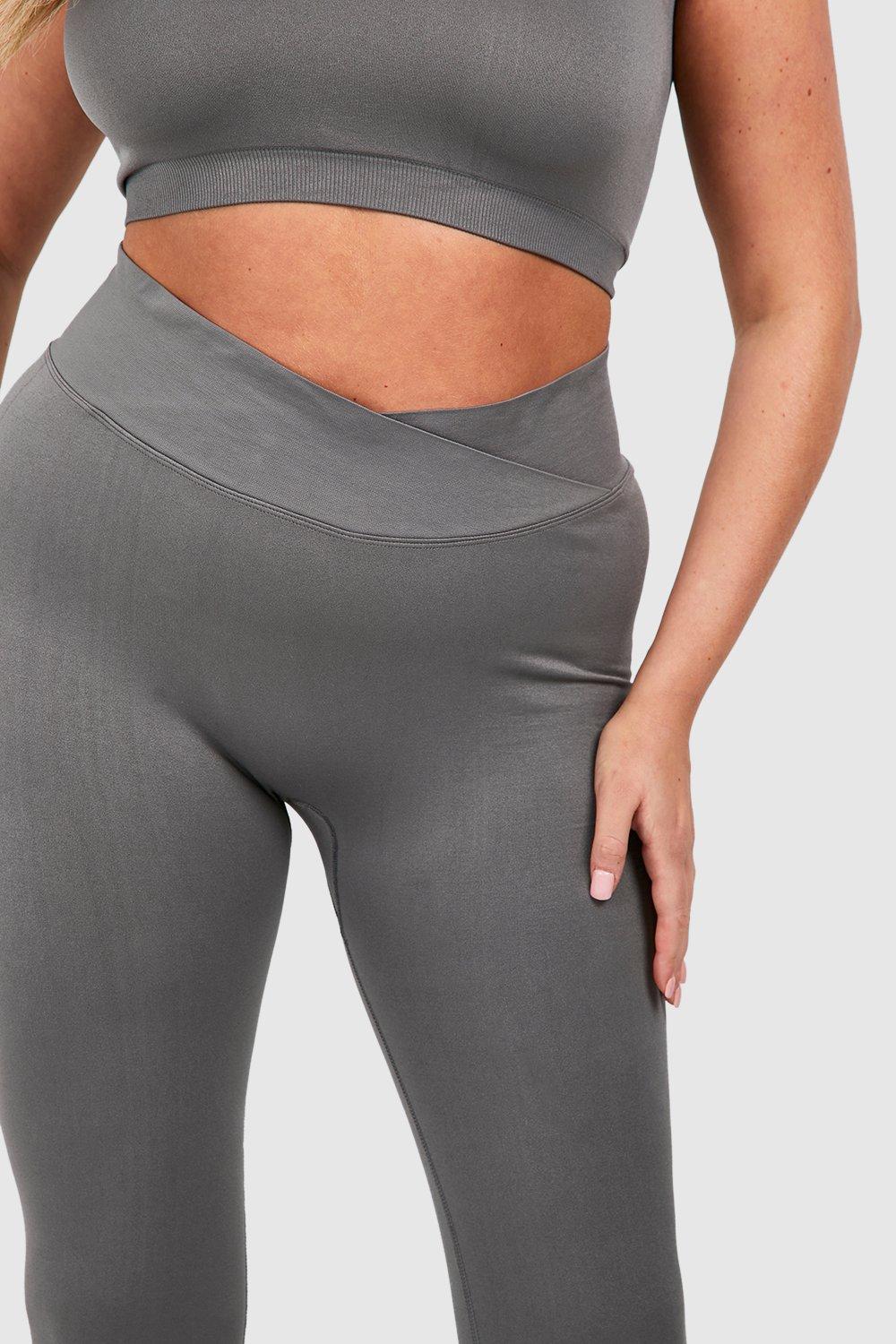 Plus Seamless V Waist Band Leggings