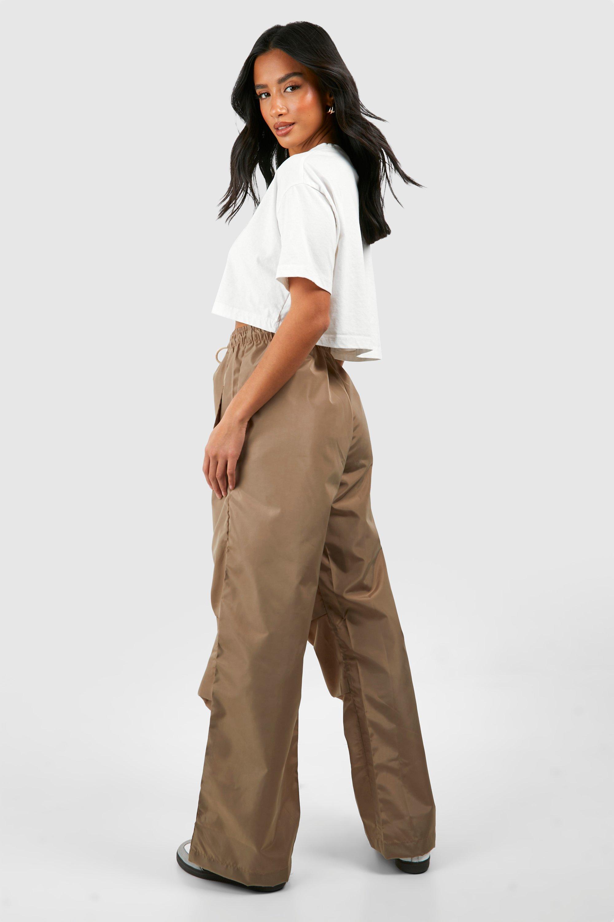 Petite Parachute Cargo Pants