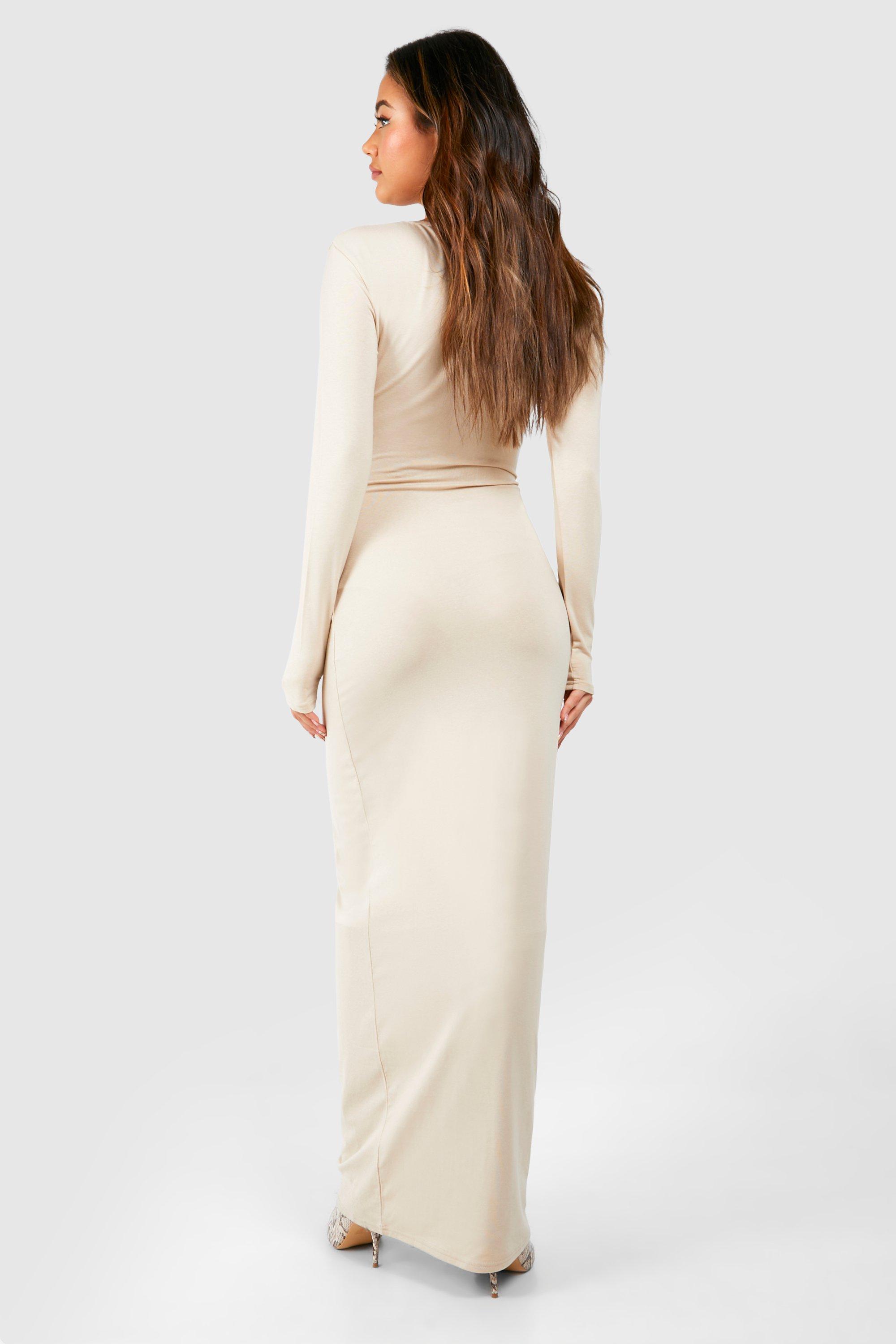 Premium Super Soft Long Sleeve Bodycon Maxi Dress | boohoo USA