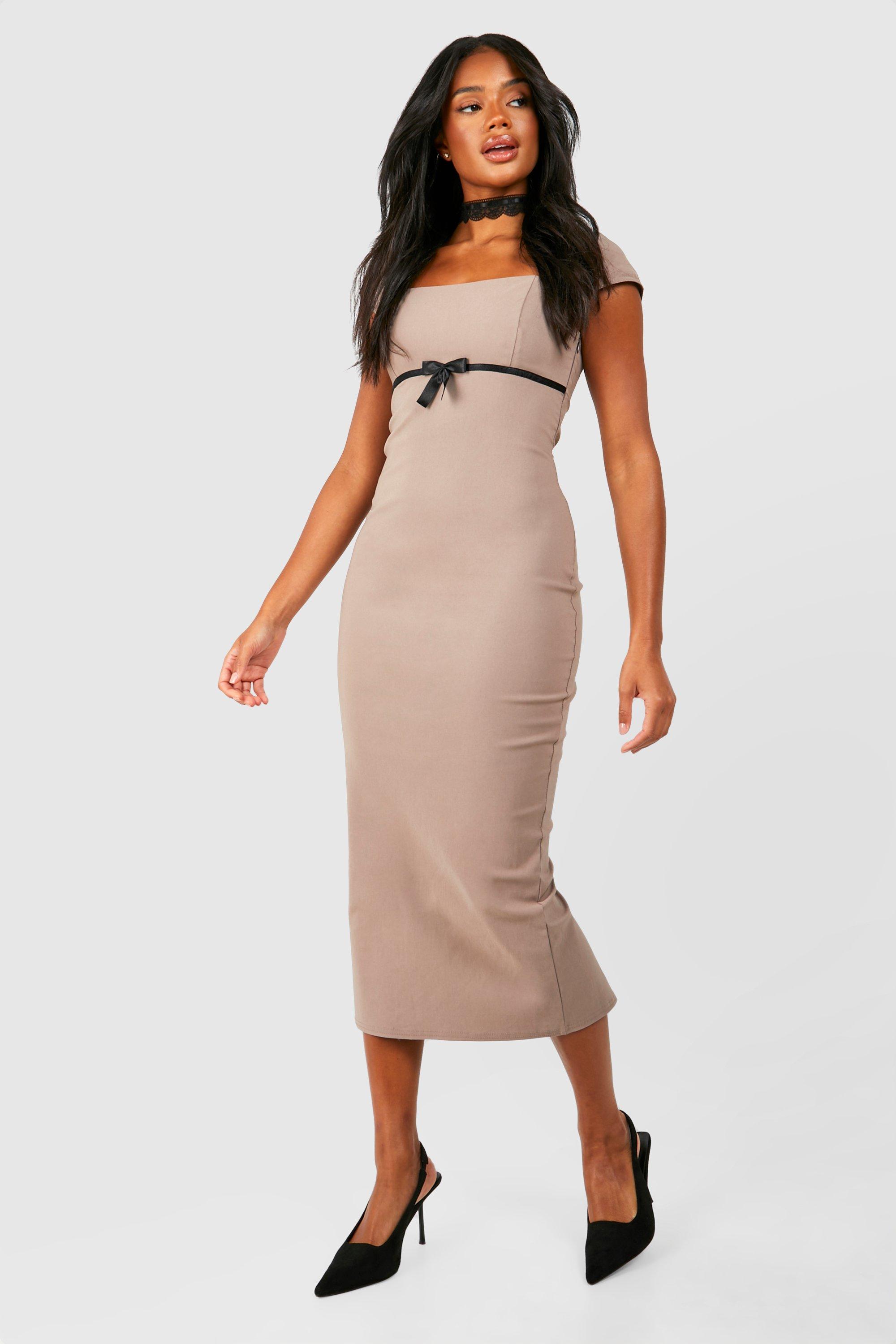 Midaxi bodycon clearance dress