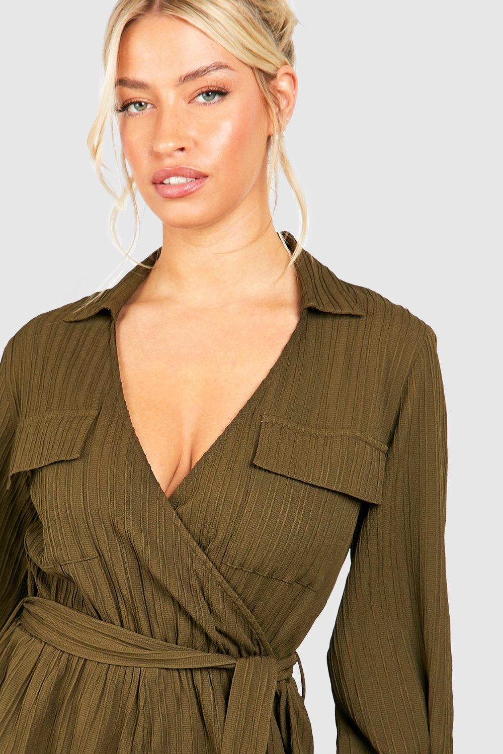 Boohoo best sale utility playsuit