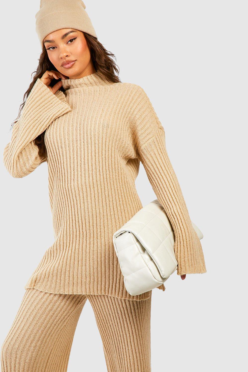 Rib-knit Sweater