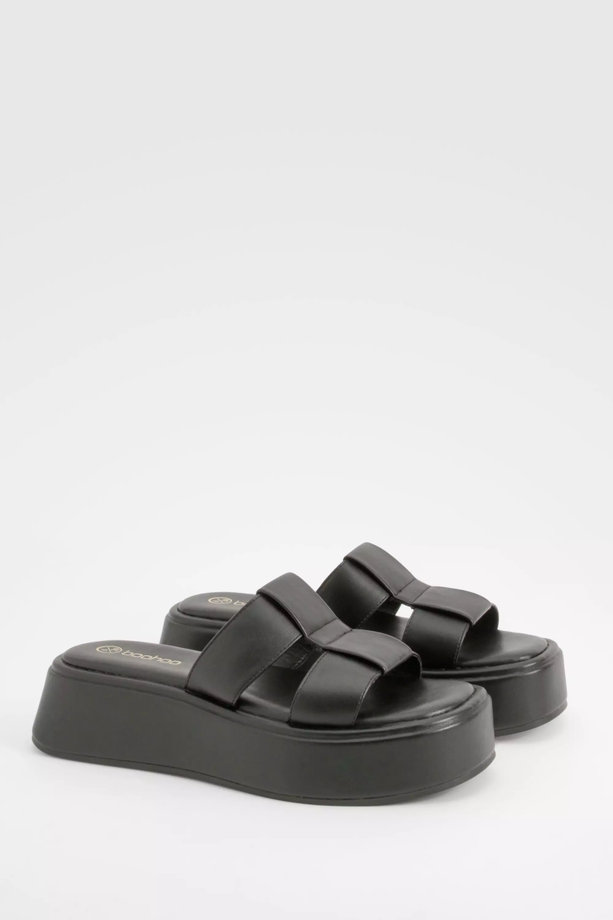 Flatform slip on sandals store