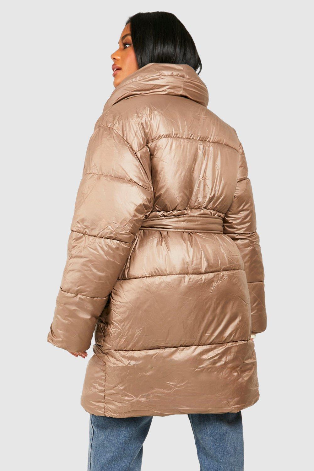 Boohoo best sale duvet coat