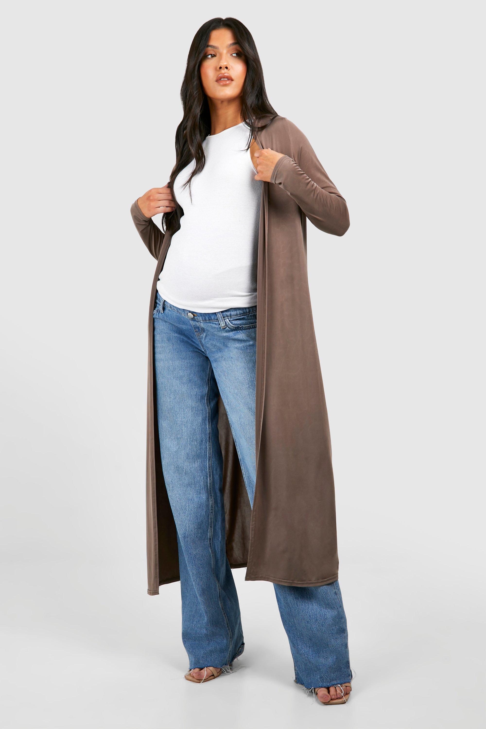 Boohoo duster jacket store
