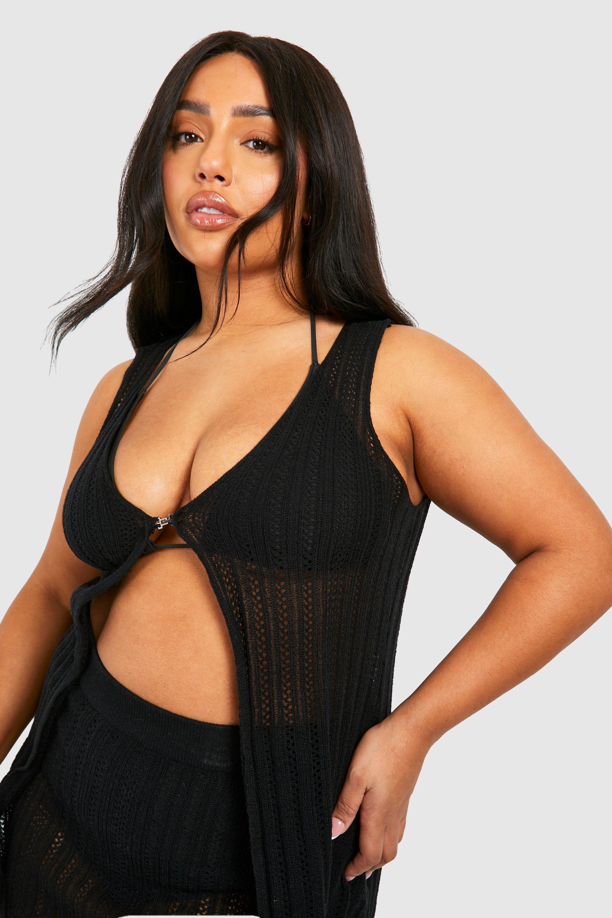 Women's plus size maxi skirts vest sales