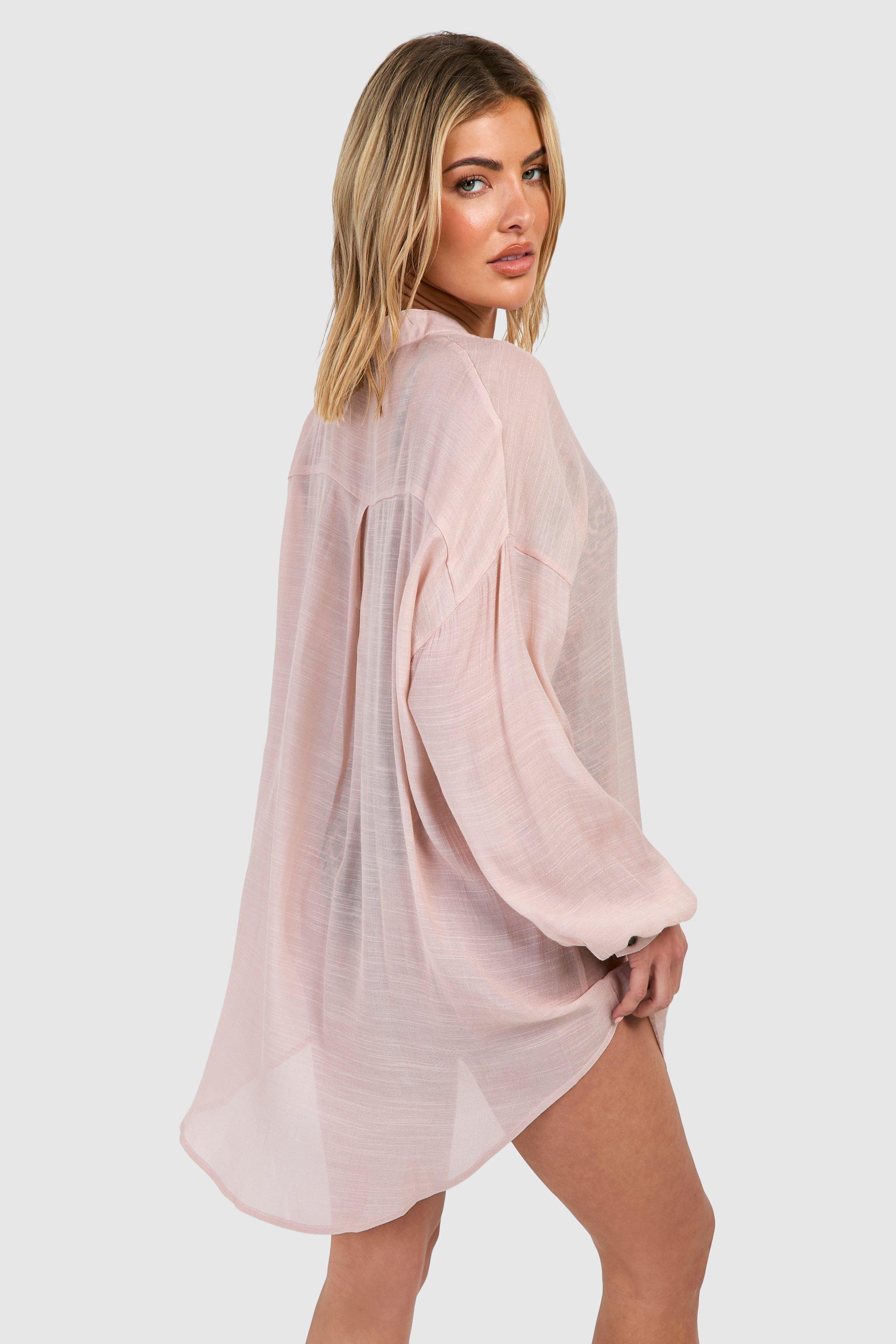 Chemise longue plage femme hotsell