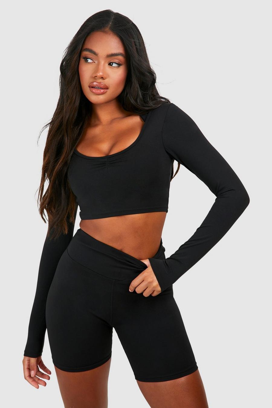 Black Thick Piping Two-Piece Set  Matching outfits best friend, Activewear  trends, Streetwear fashion women