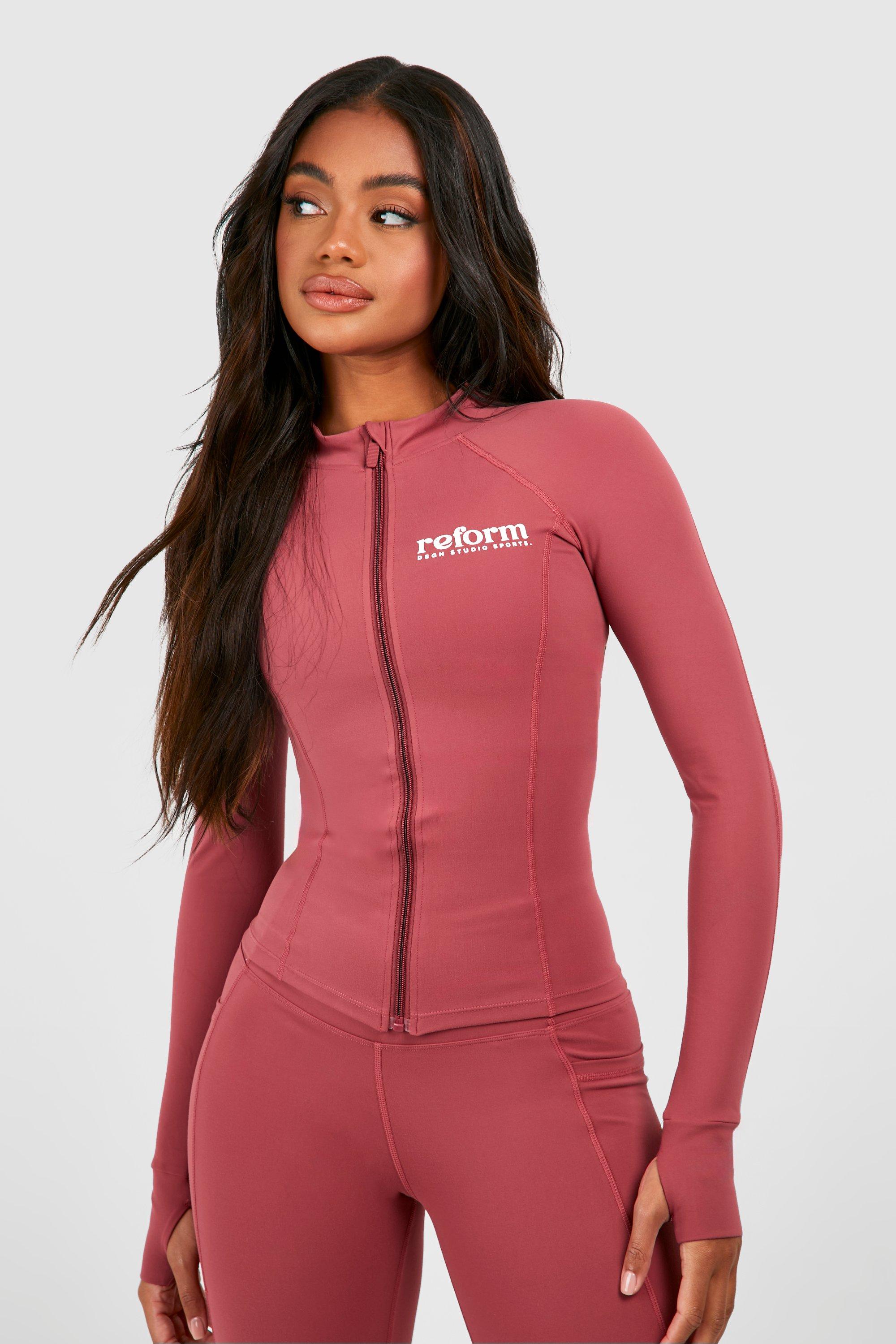 Premium Sculpt Reform Seam Detail Sports Jacket boohoo IE