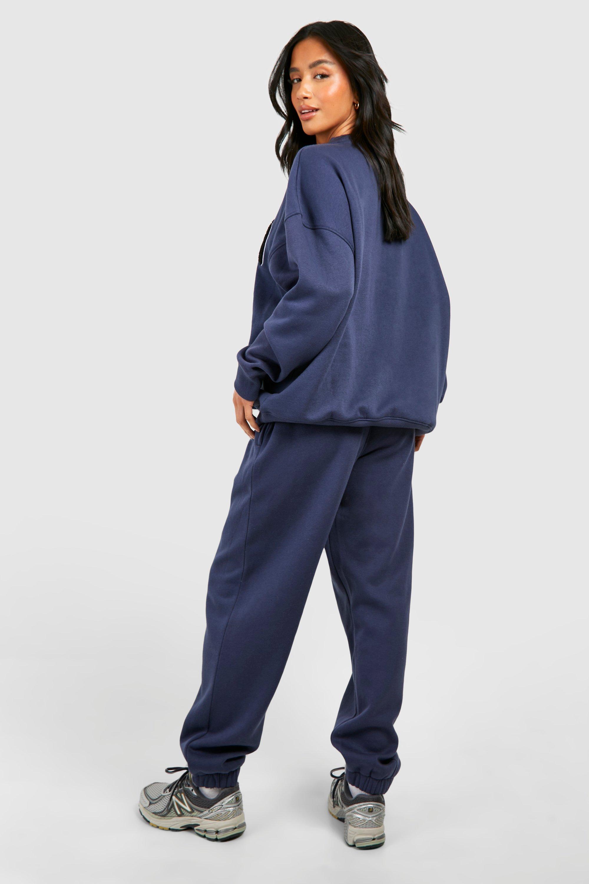 Navy petite online joggers