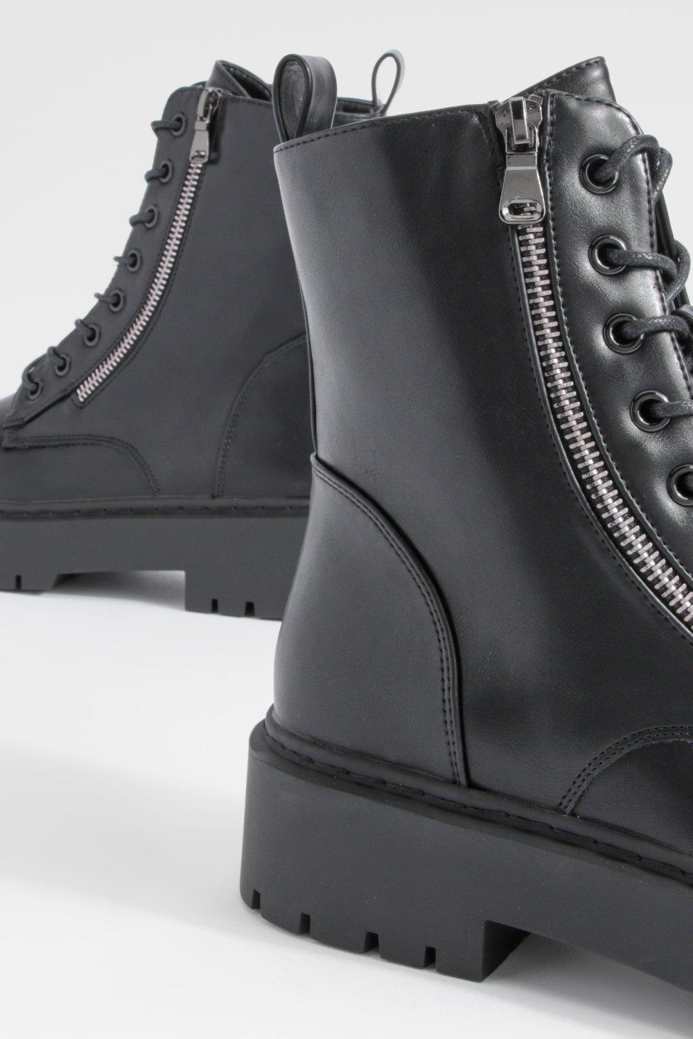 Topshop boots outlet lace up