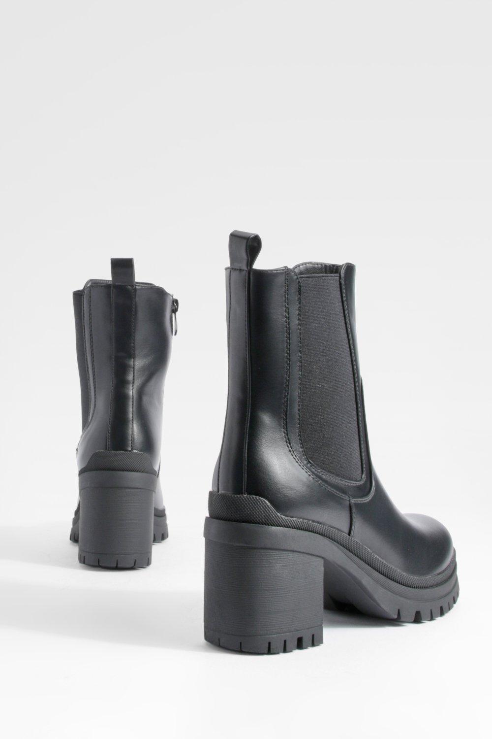 Chelsea boots con on sale tacco