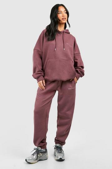 Petite Dsgn Studio Hooded Tracksuit mauve