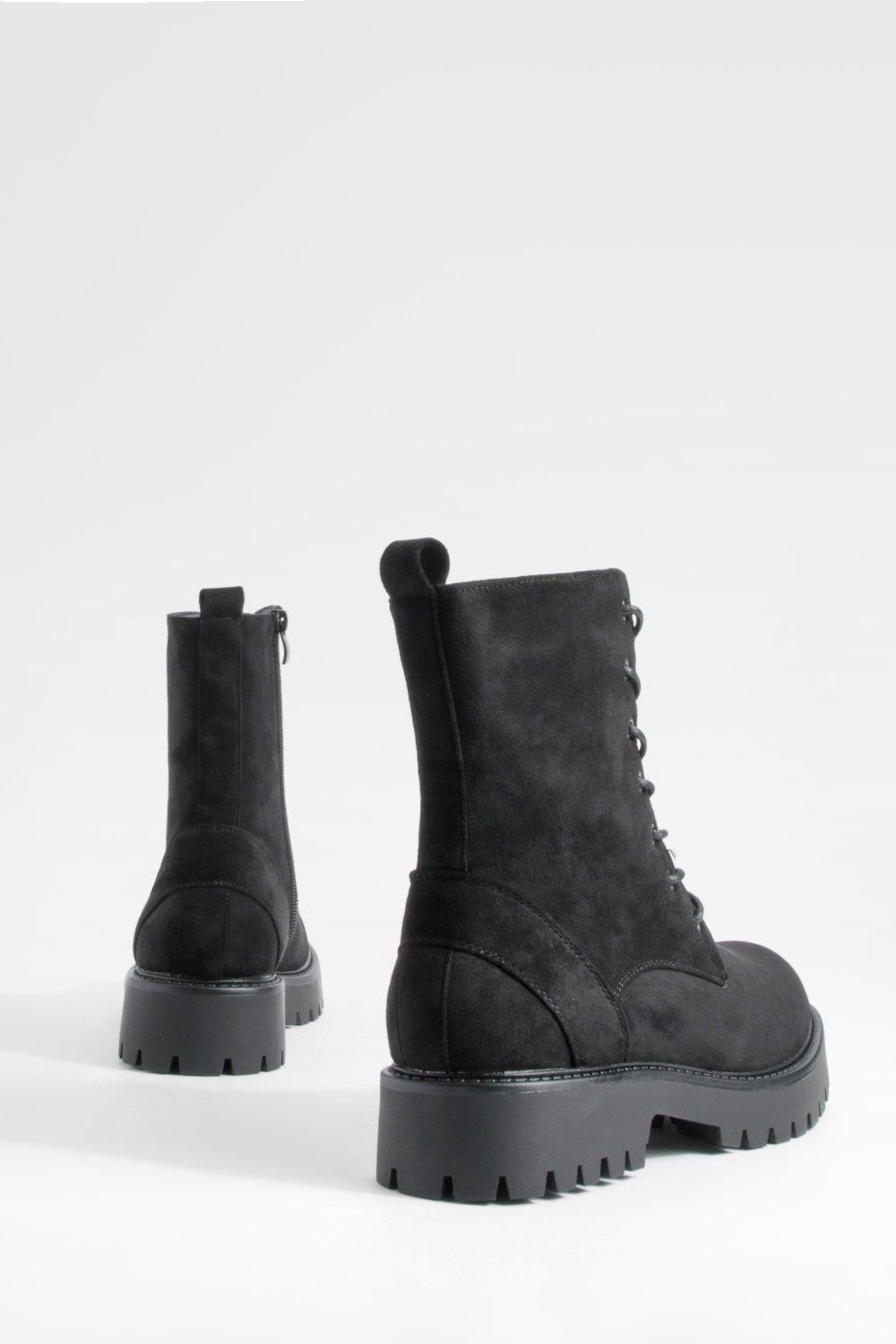 Hiker boots boohoo best sale