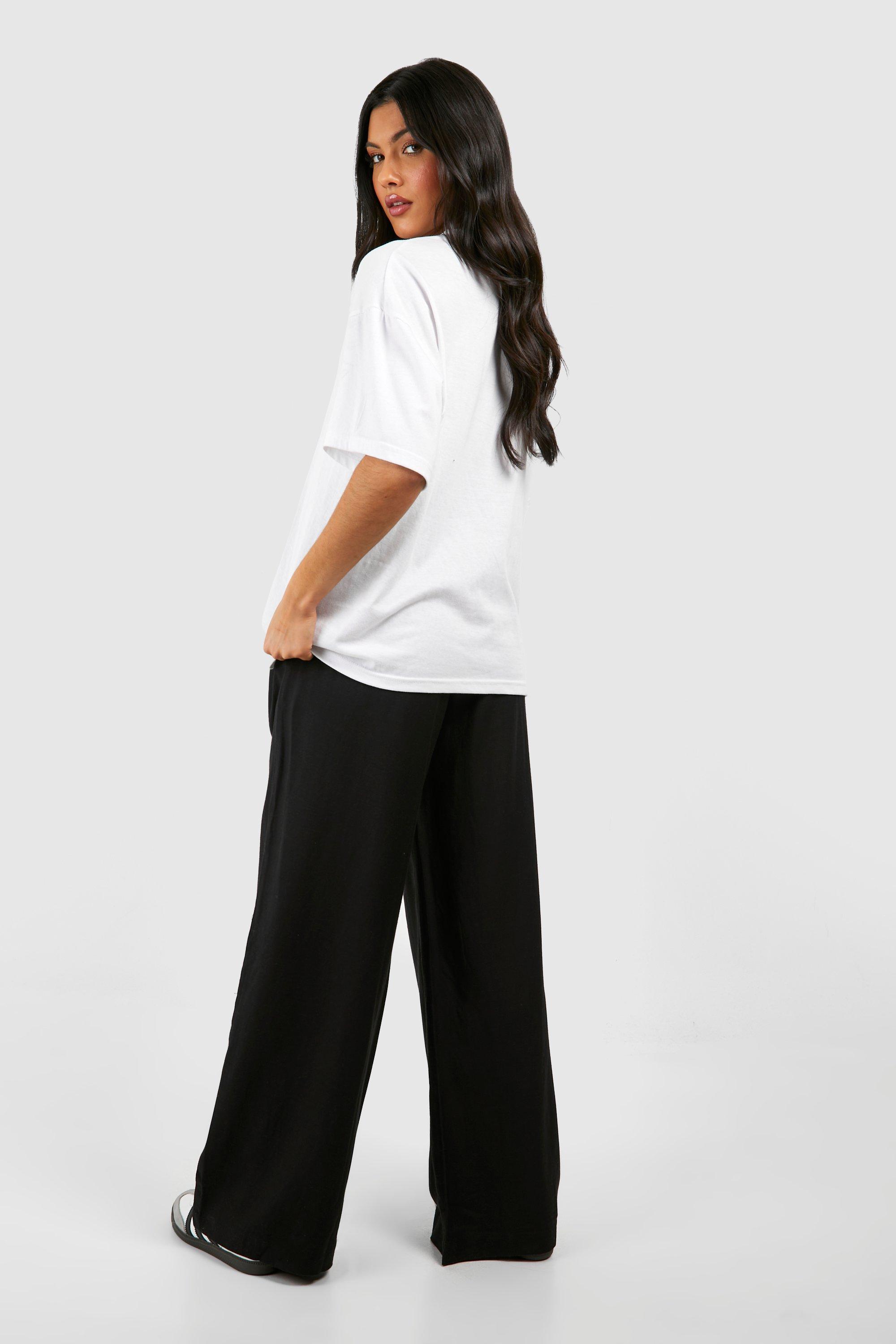 Maternity Linen Wide Leg Trouser