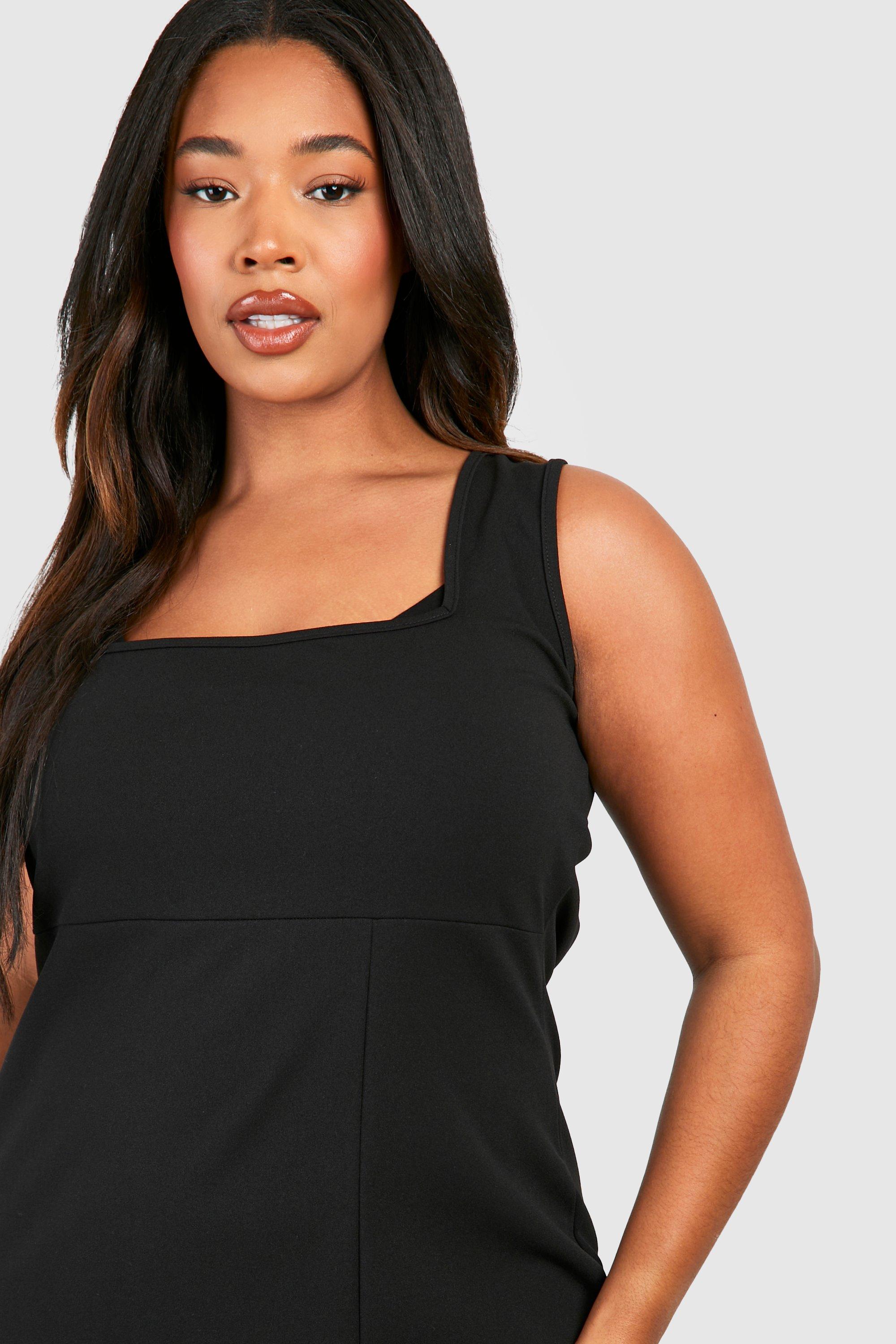 Plus size tank top maxi dress hotsell