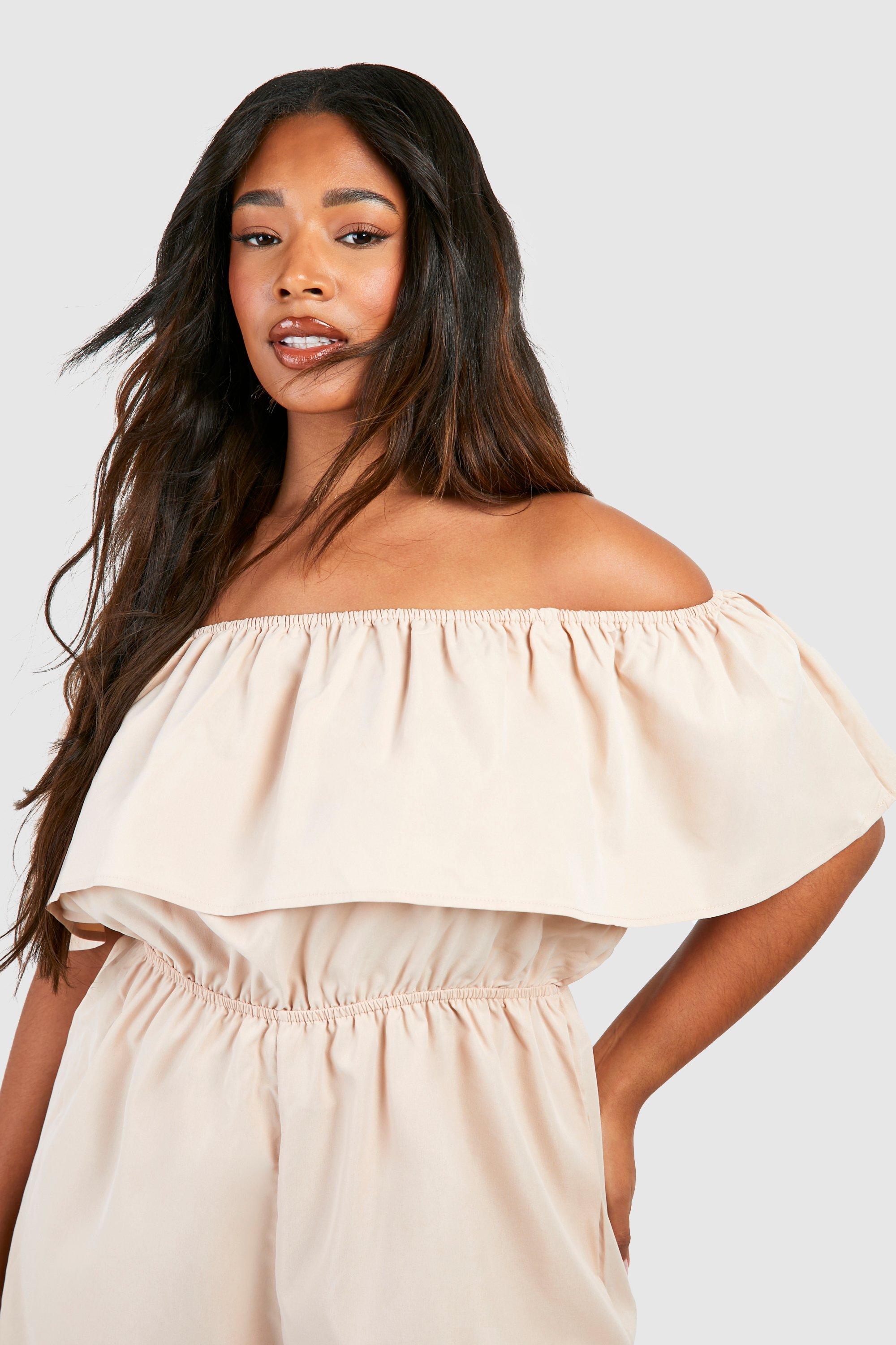 Boohoo Plus Playsuit