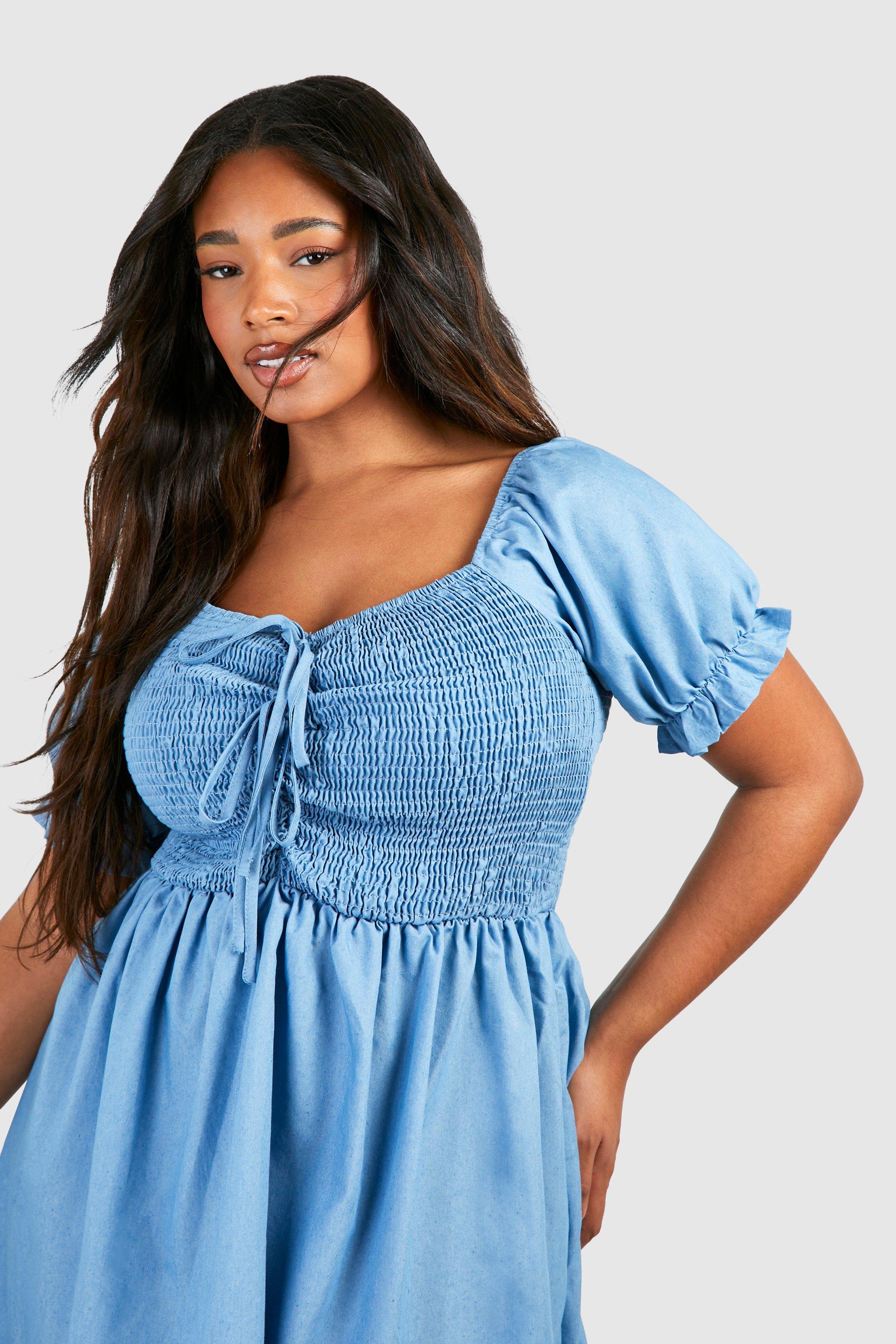 Blue skater hotsell dress uk