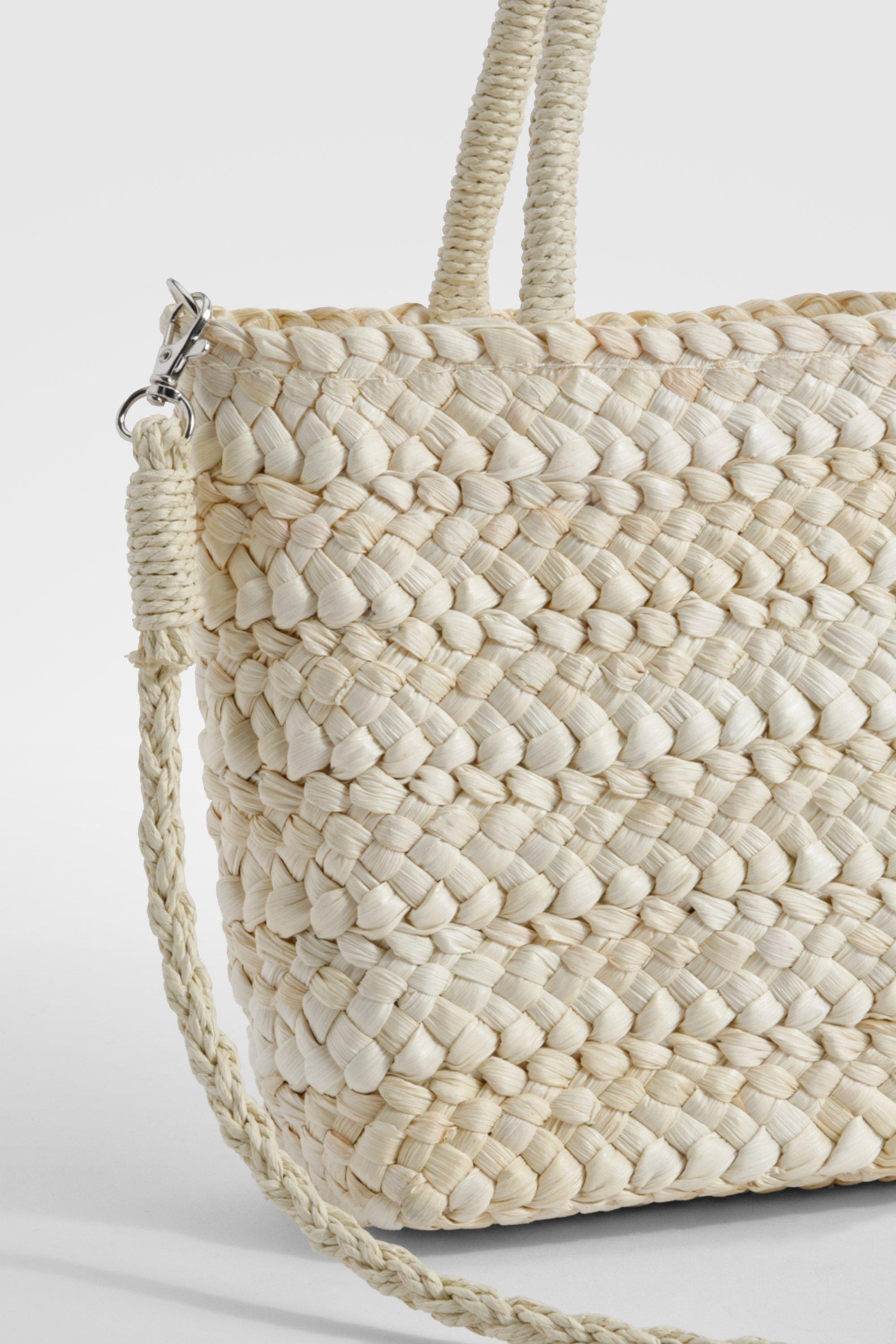 Straw Grab Bag boohoo
