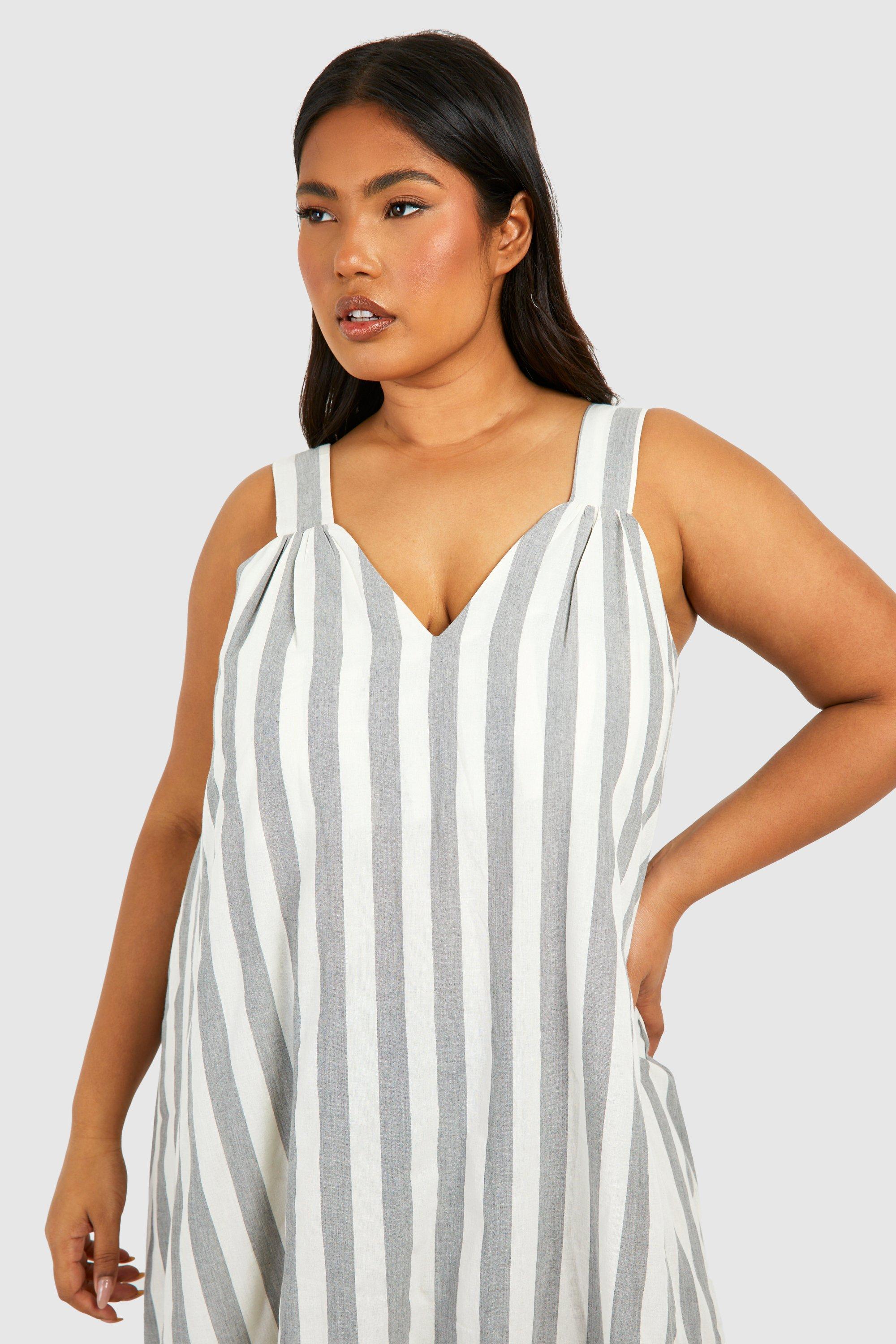 Trapeze maxi store dress plus size