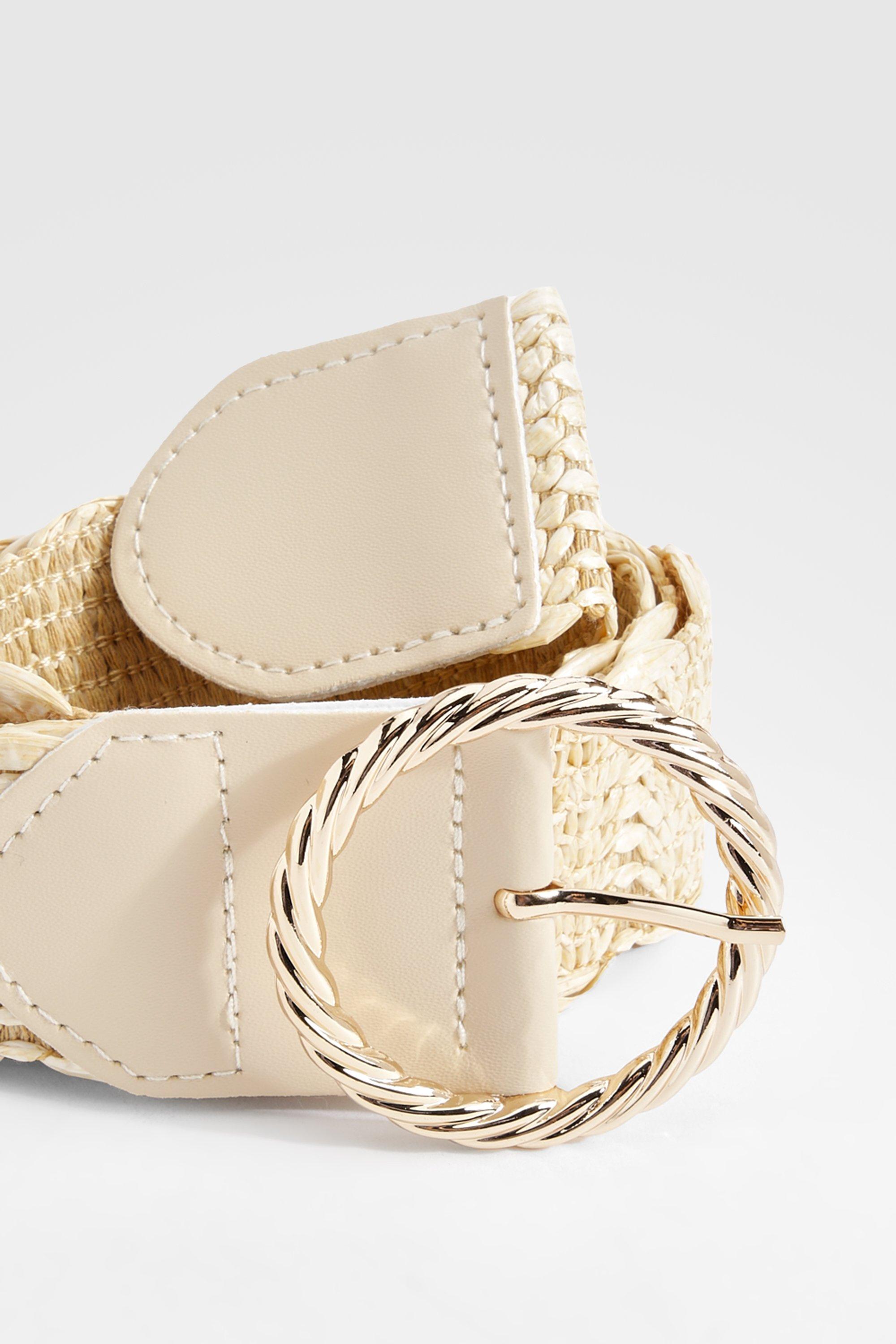 Raffia belt hotsell