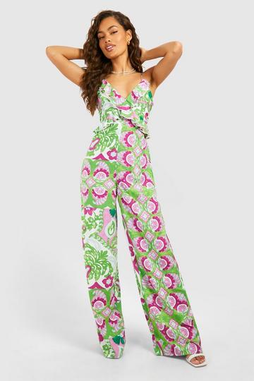 Strappy Jumpsuit multi