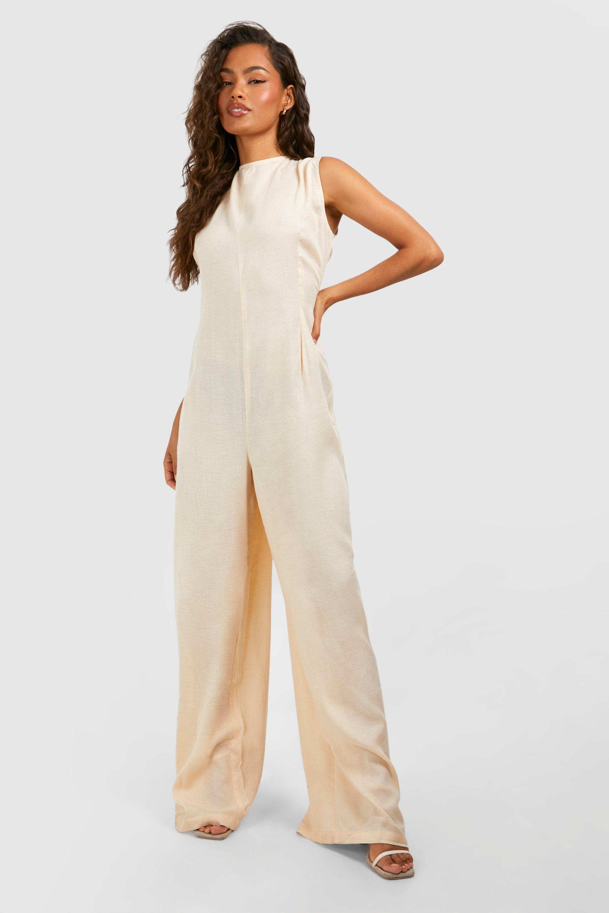 Linen jumpsuit nz online