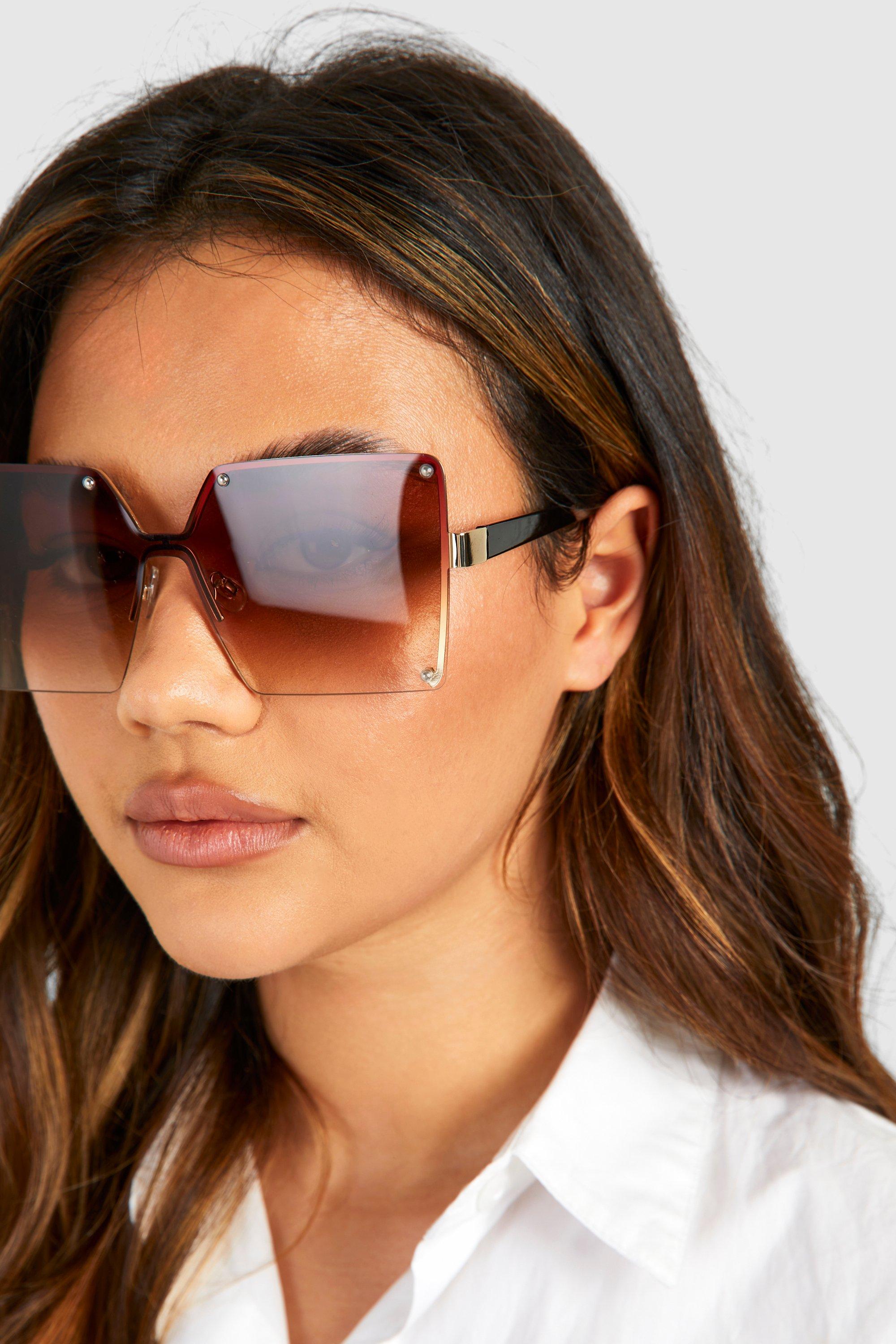 Oversized store sunglasses cheap