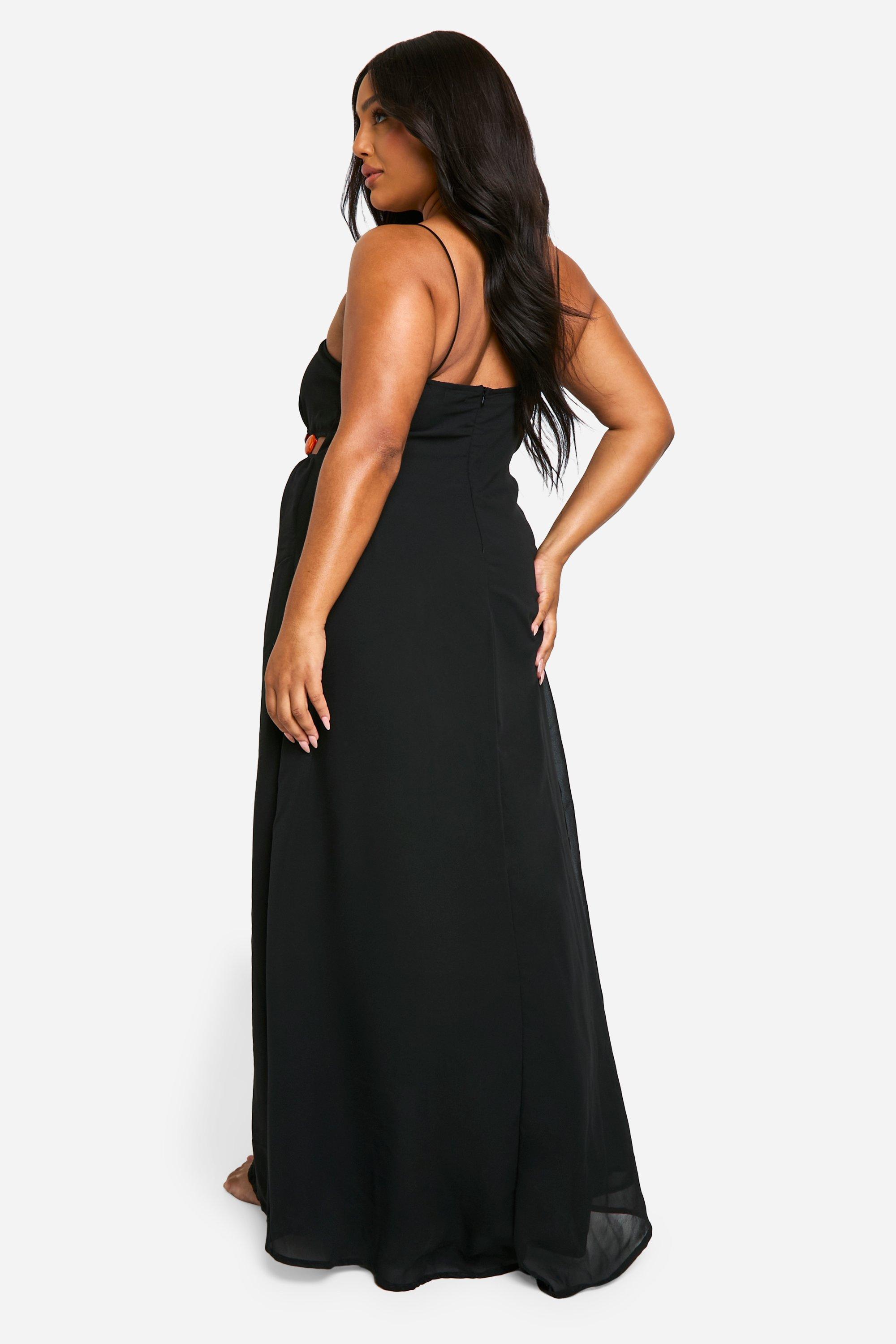 Plus Beaded Beach Maxi Dress | boohoo