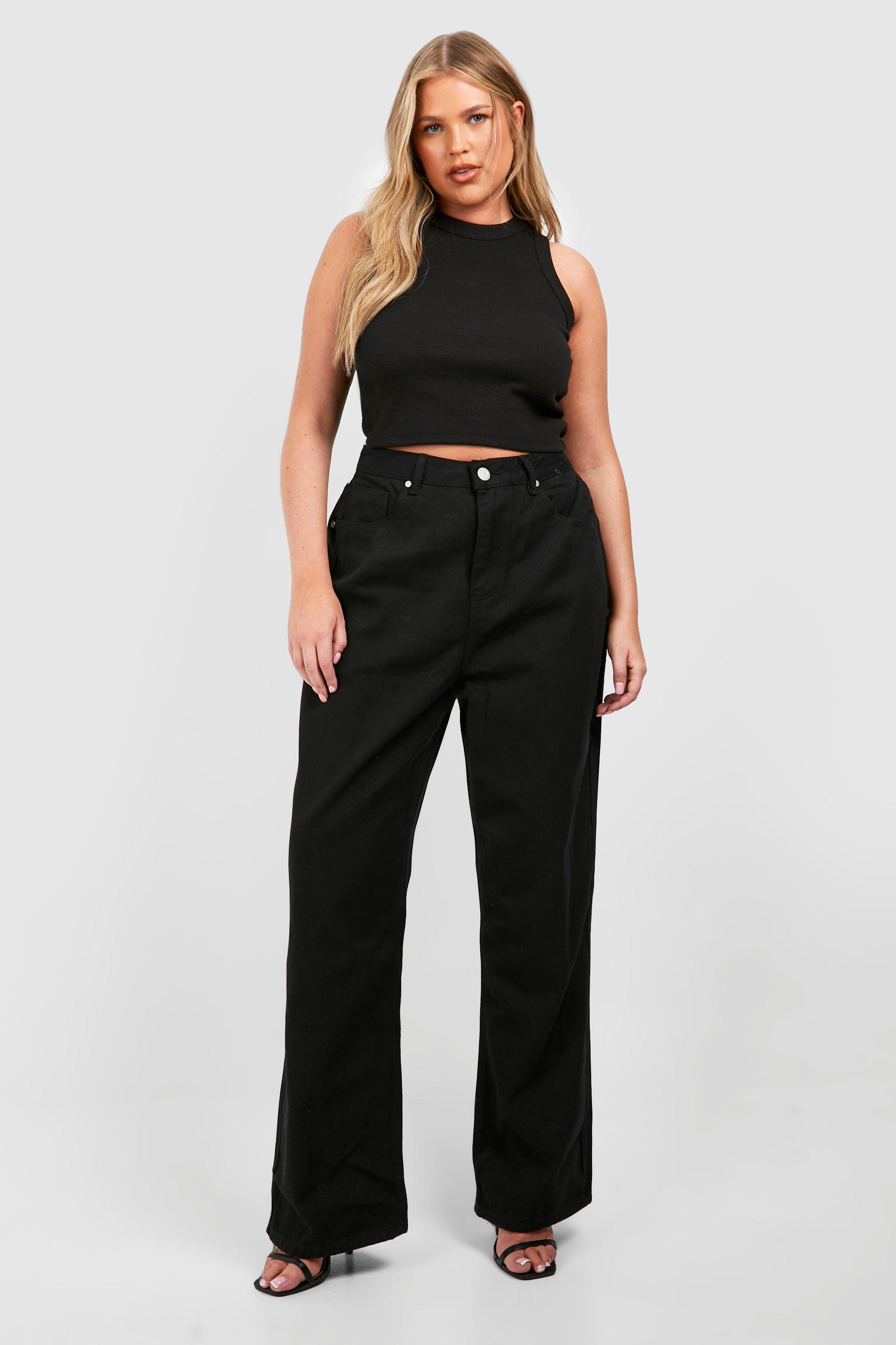 Black plus store size jeans