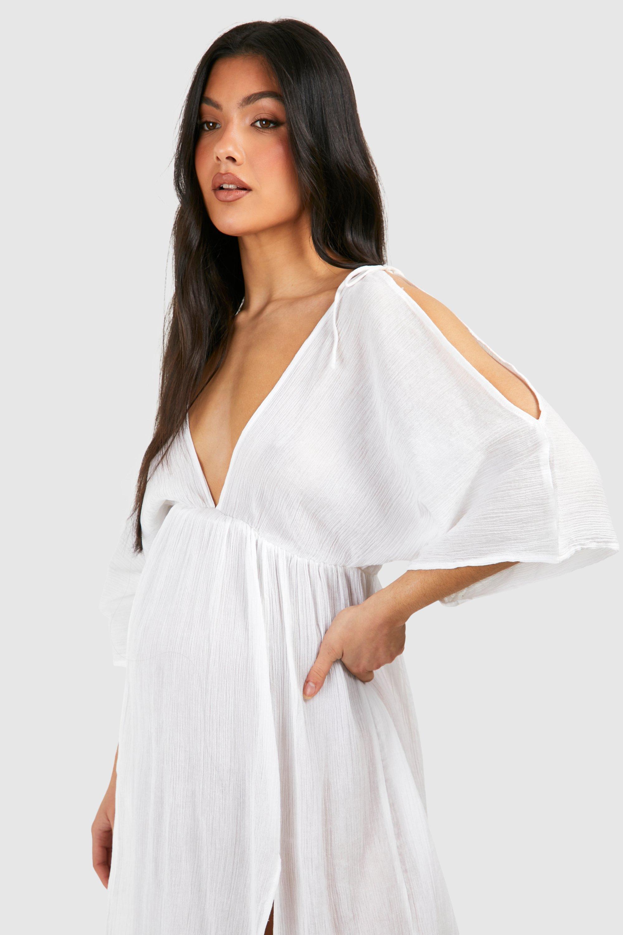 Cold shoulder beach cover up hotsell