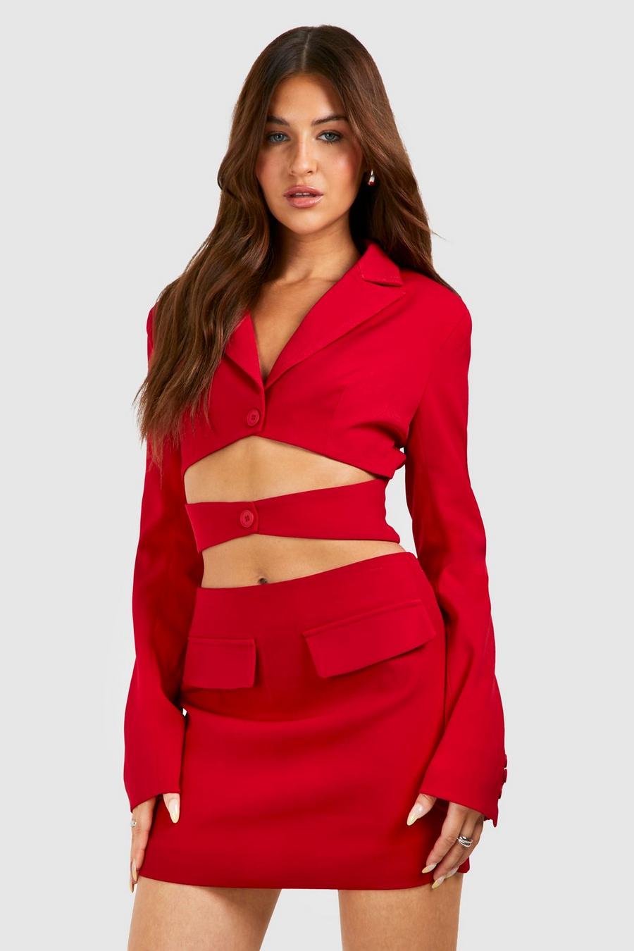Minifalda de tela, Red image number 1
