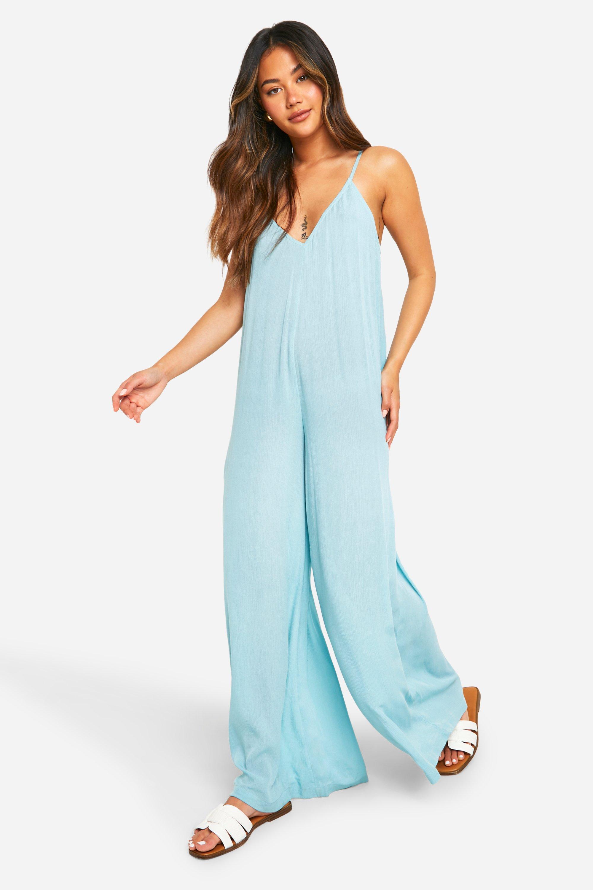 Boohoo culotte jumpsuit top
