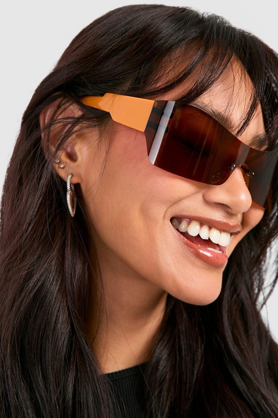 Orange Visor Sunglasses