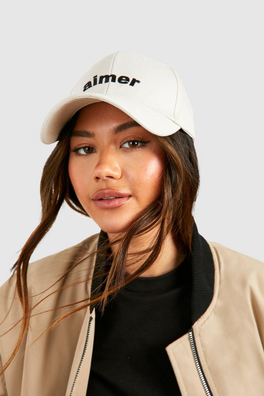 Cream Aimer Washed Cap  image number 1