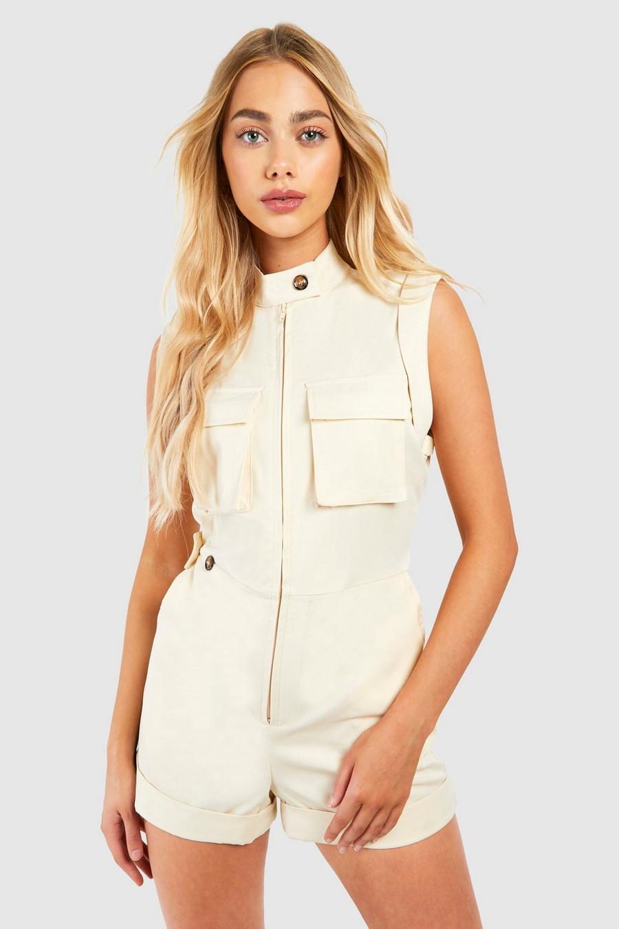 Cargo-Playsuit, Stone image number 1