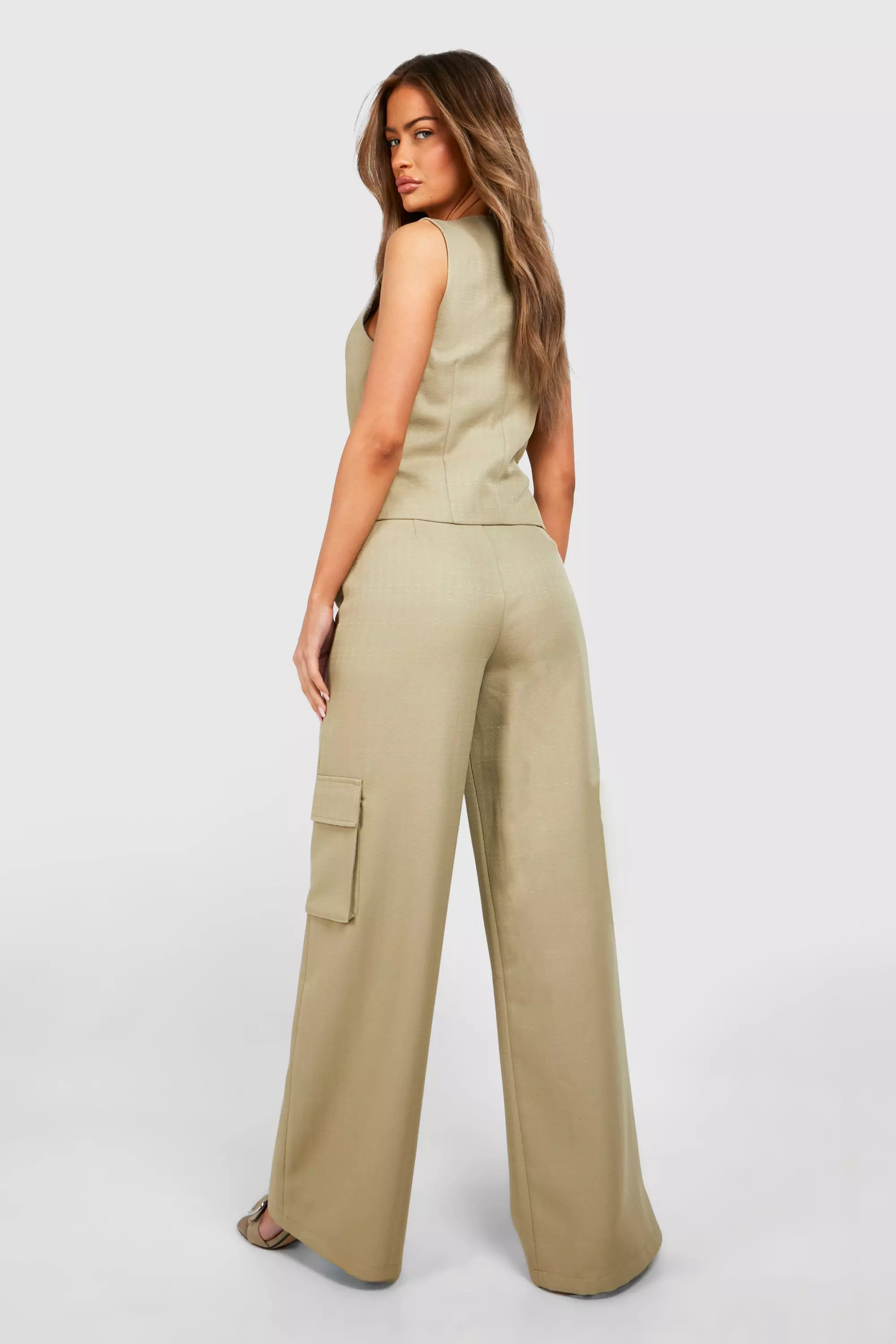 パンツ Theory Pantalone A Gamba Larga Con Pieghe Dixie Shop Online Pantaloni a gamba larga con cintura Sito