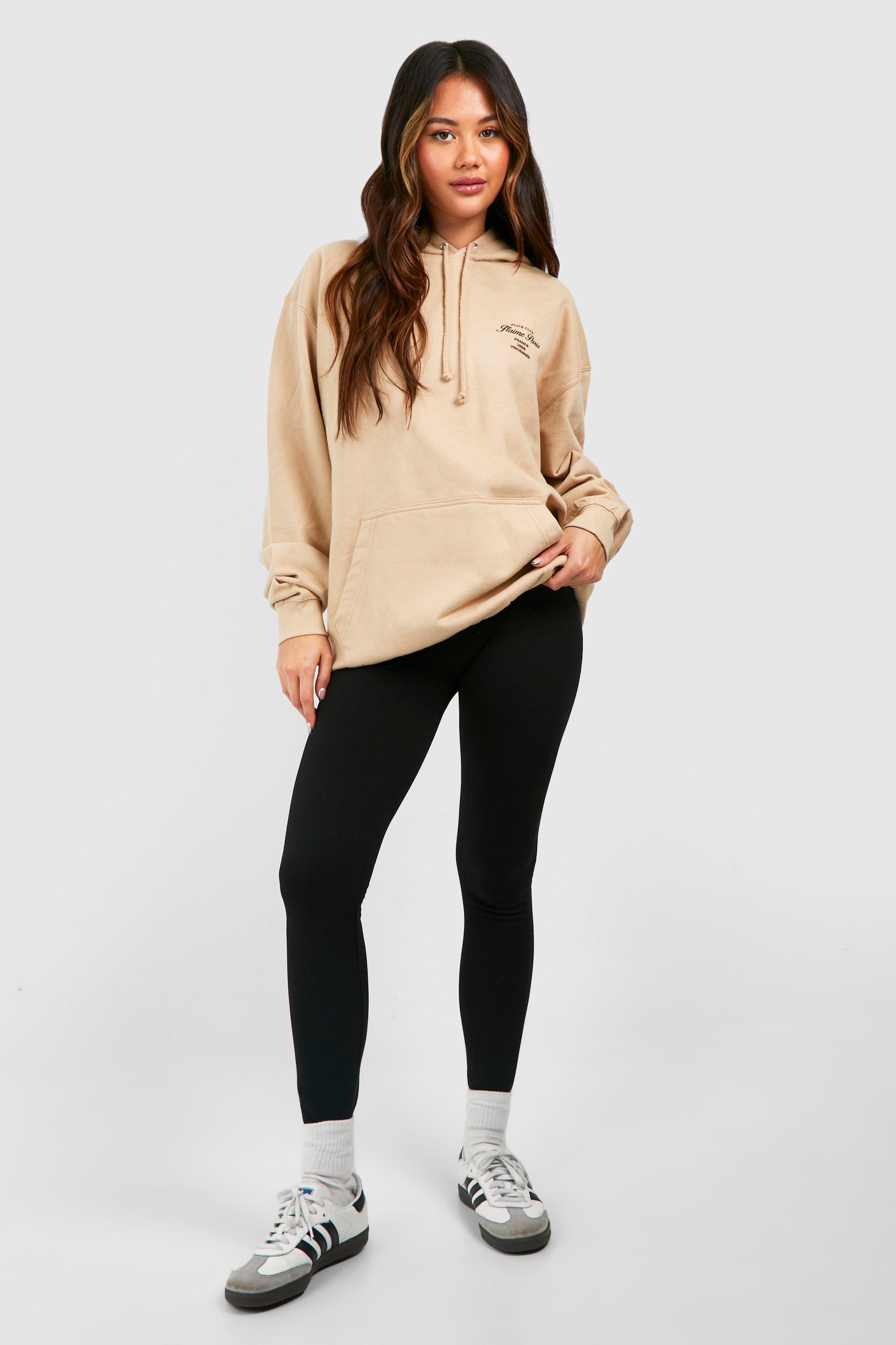 Missguided store beige hoodie