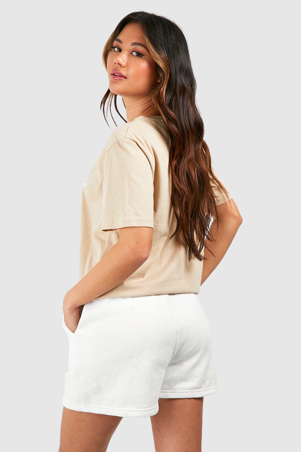 New York Slogan Printed Oversized T shirt