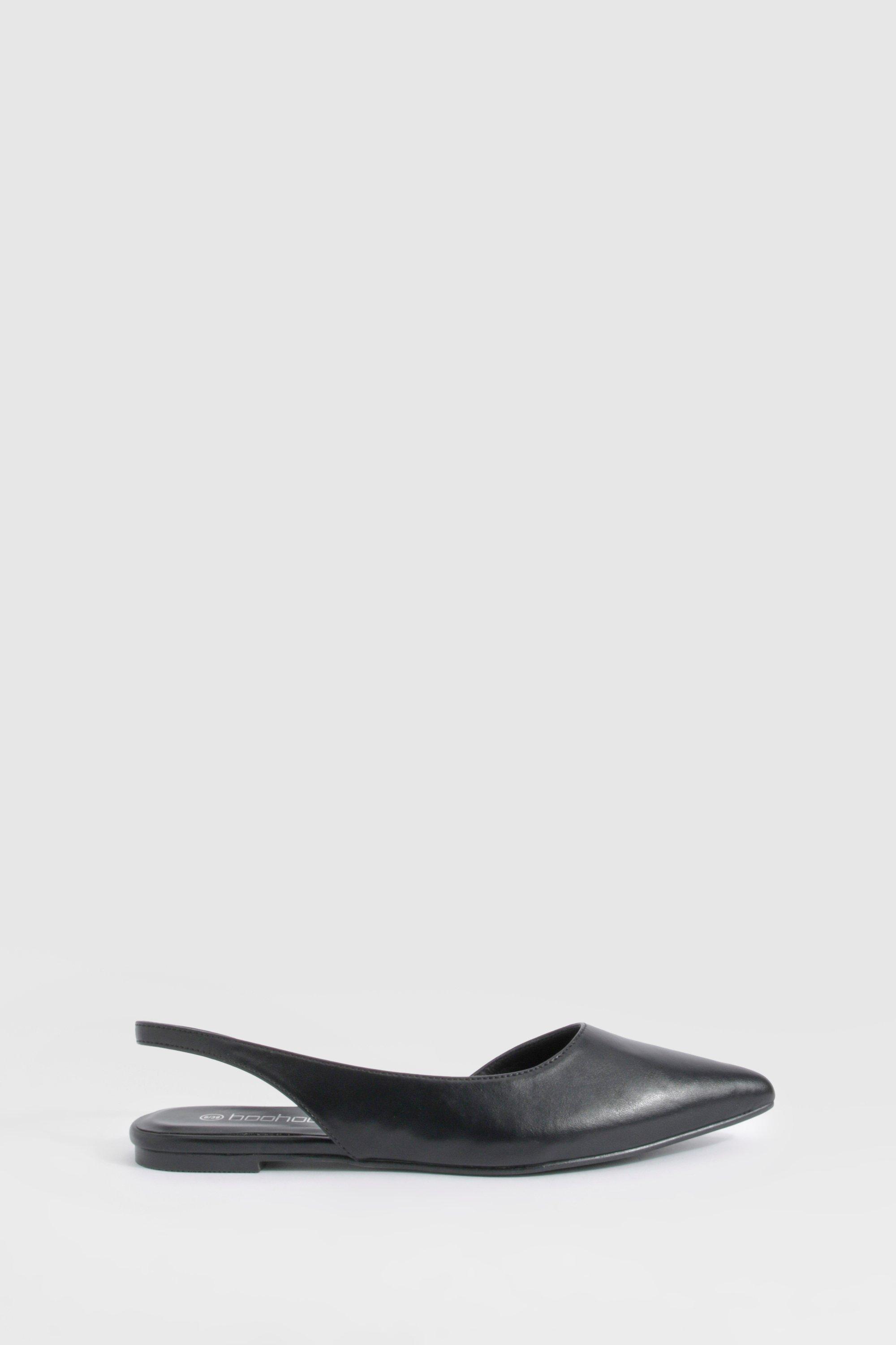 Slingback Pointed Flats