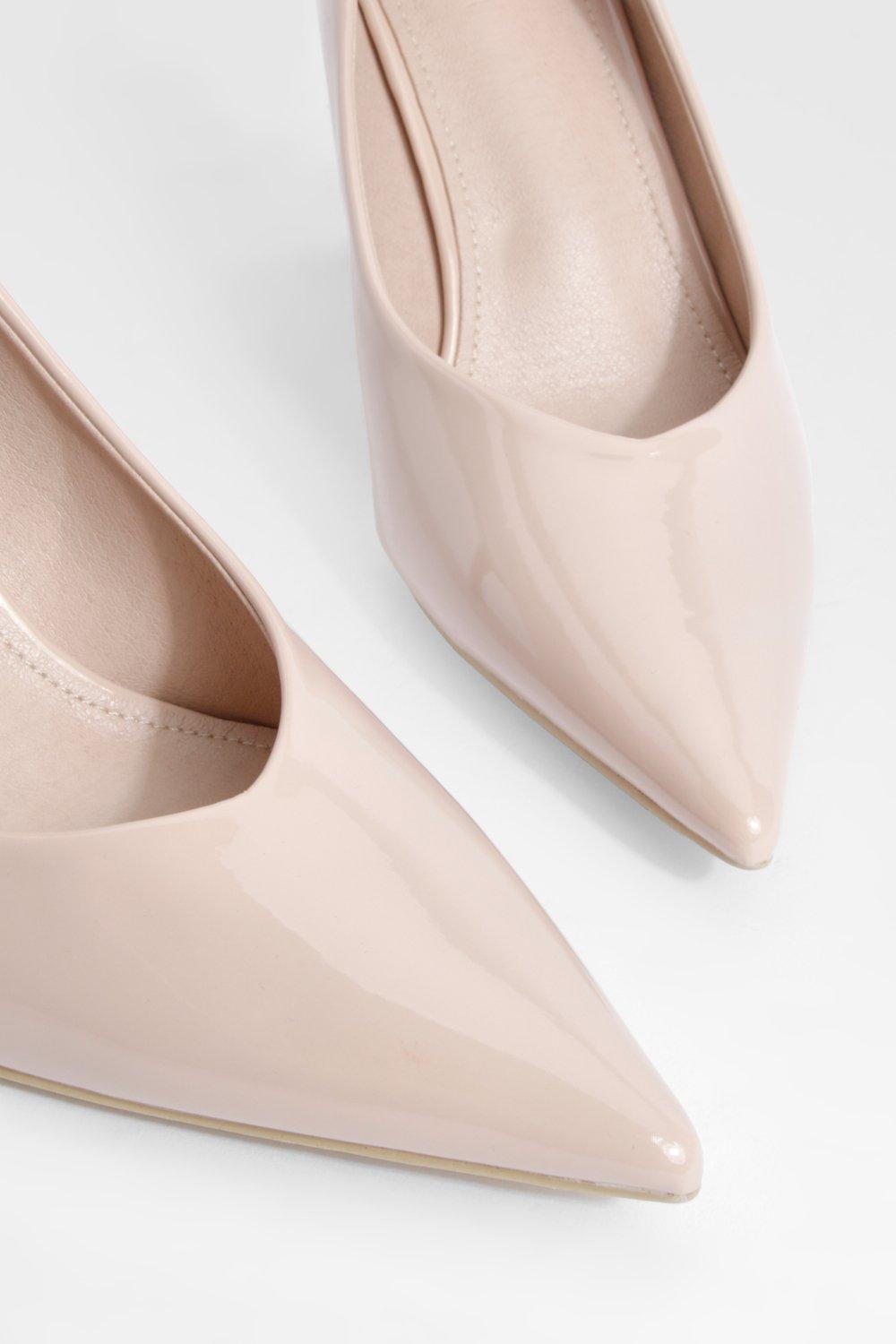 Nude coloured hot sale court shoes