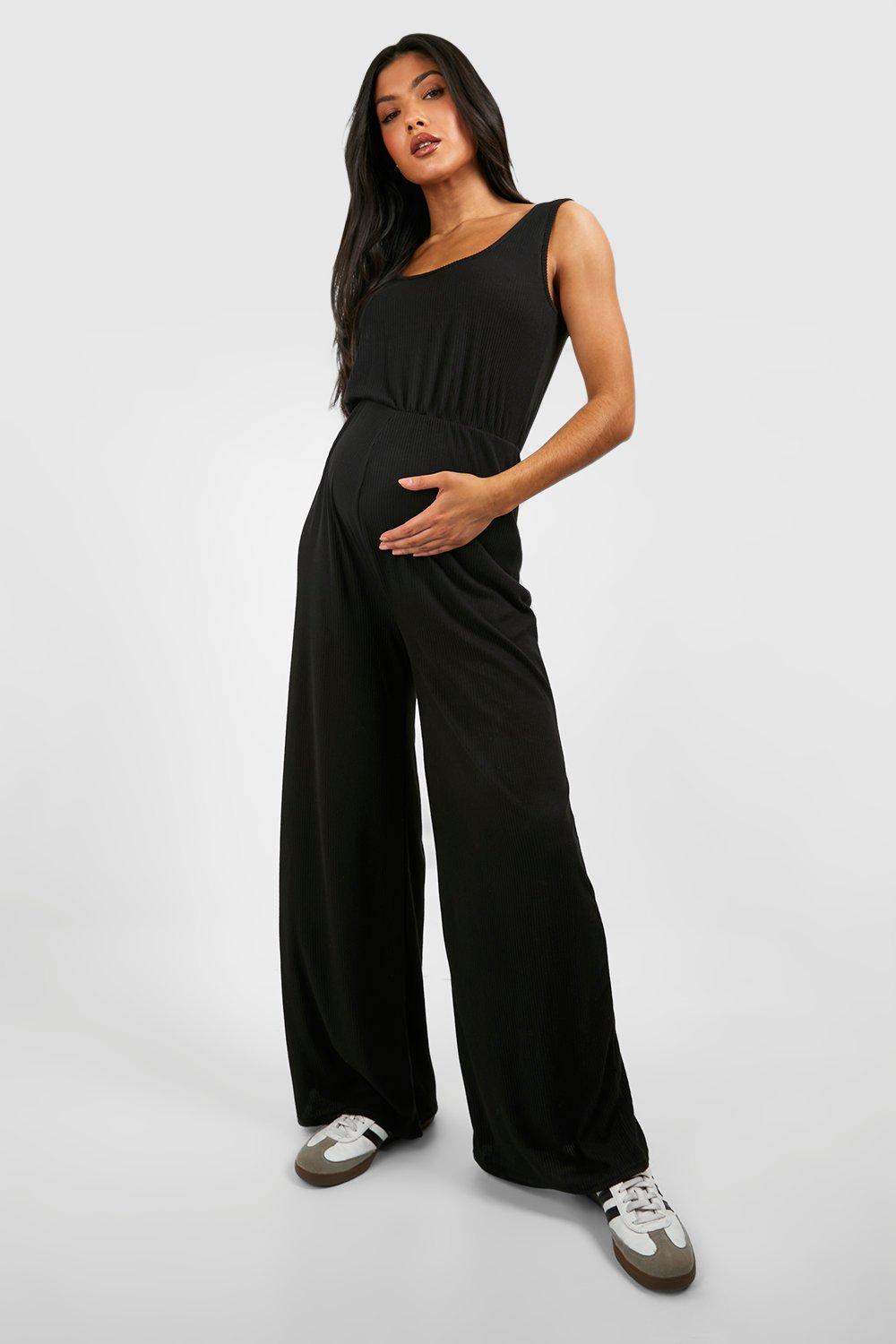 Black slouchy jumpsuit clearance