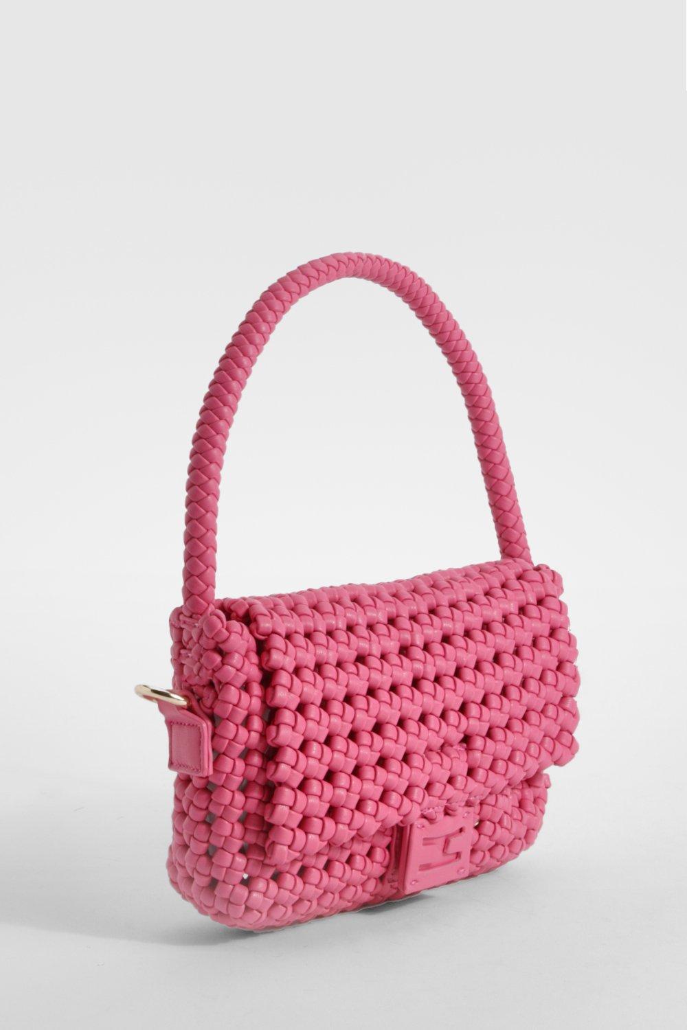 Woven Shoulder Bag