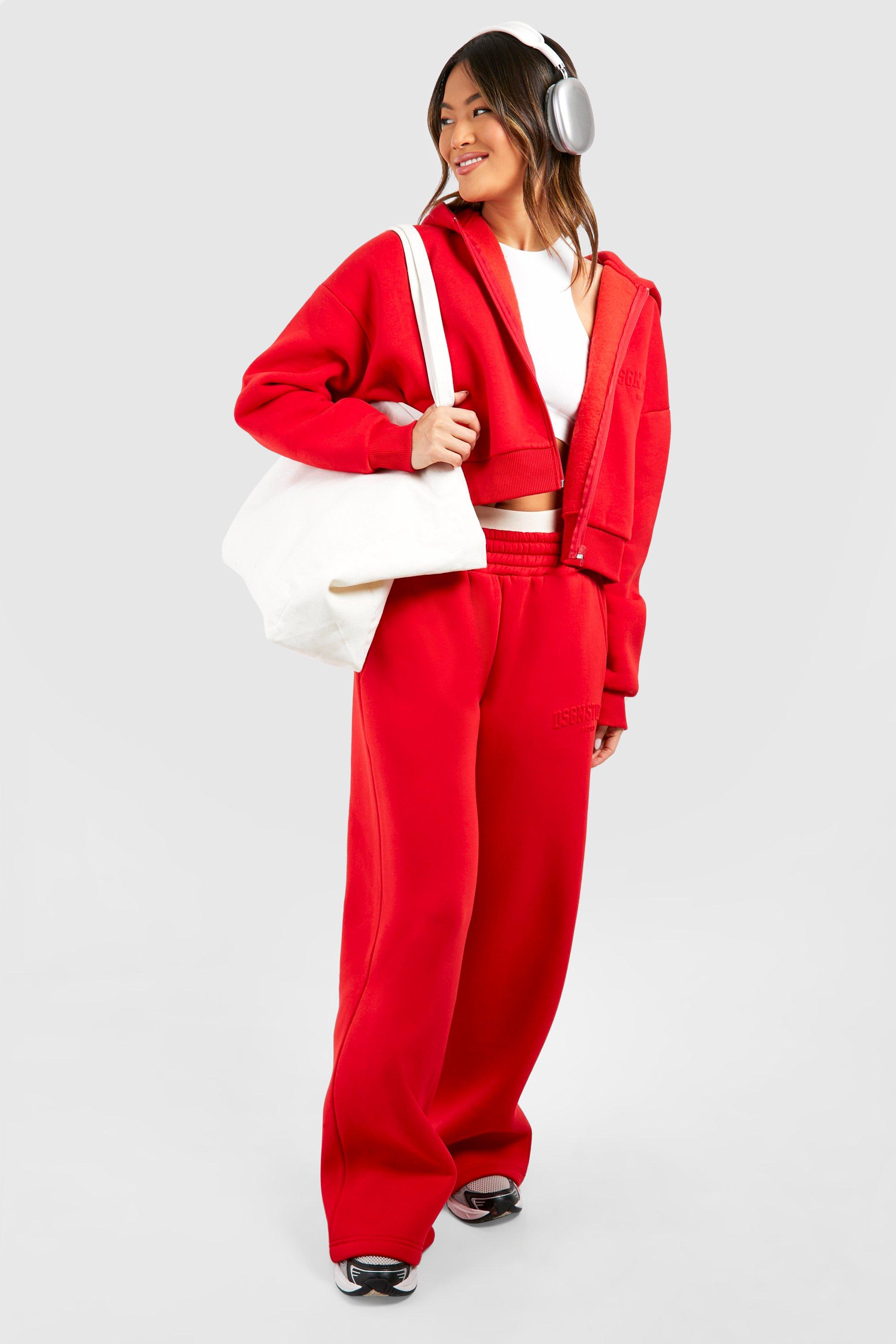 DSGN STUDIO EMBOSSED TRACKSUIT SET