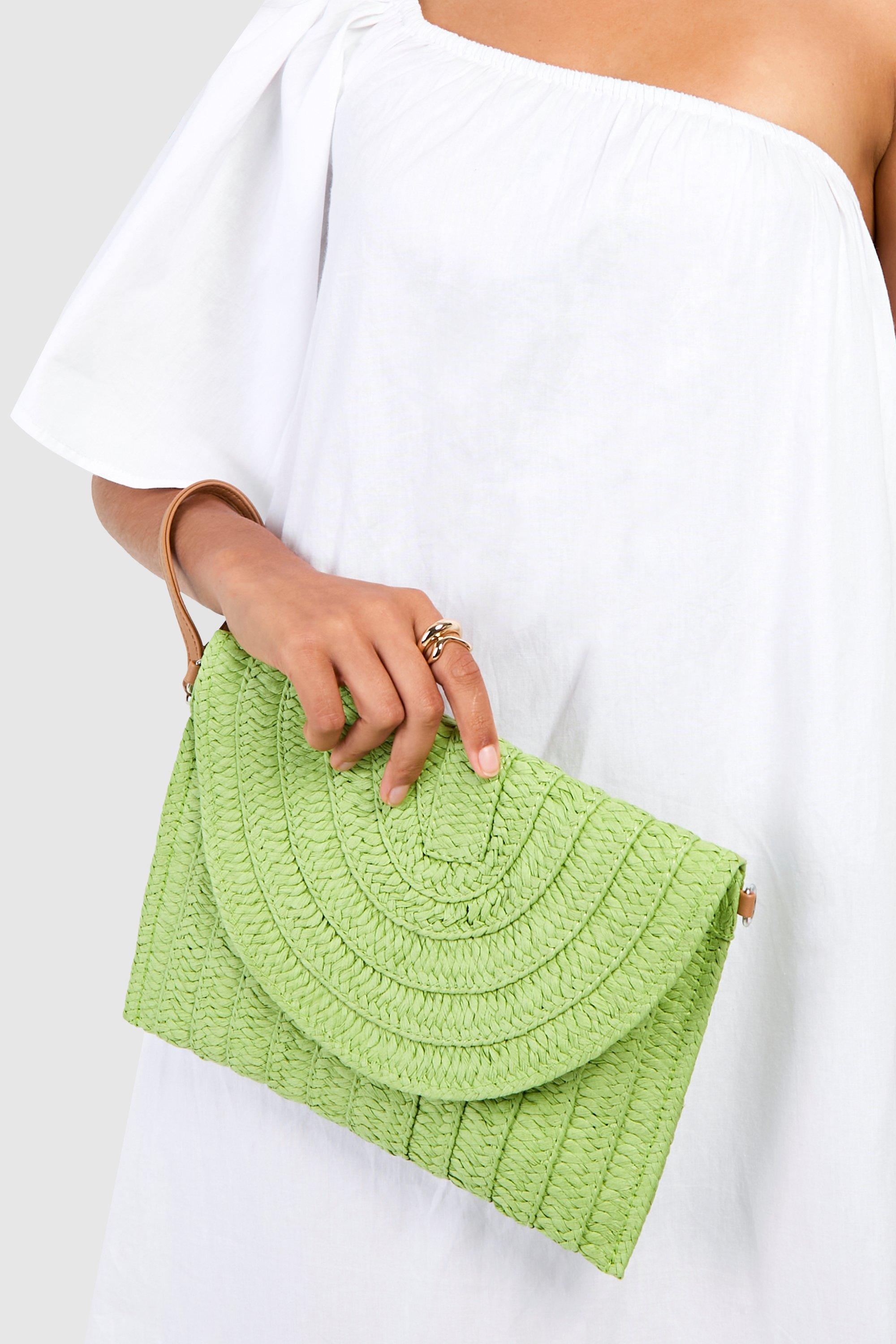 Straw clutches hotsell