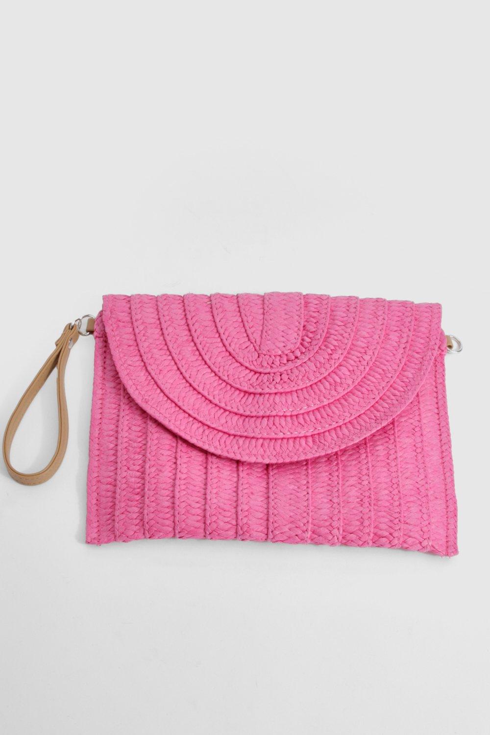 Bolso de mano color paja | boohoo ES