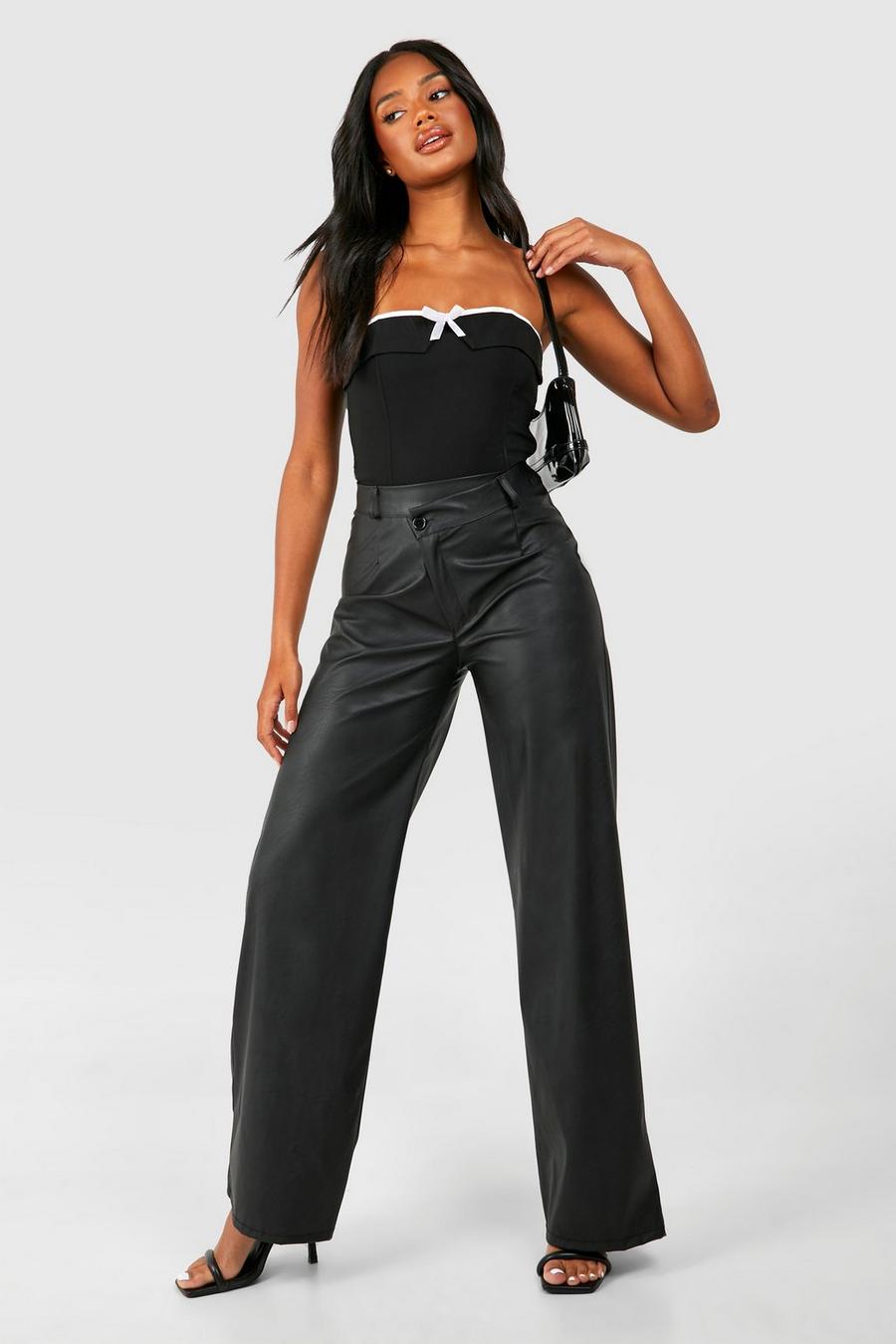 Leather Look Trousers, Faux Leather Trousers & Leggings